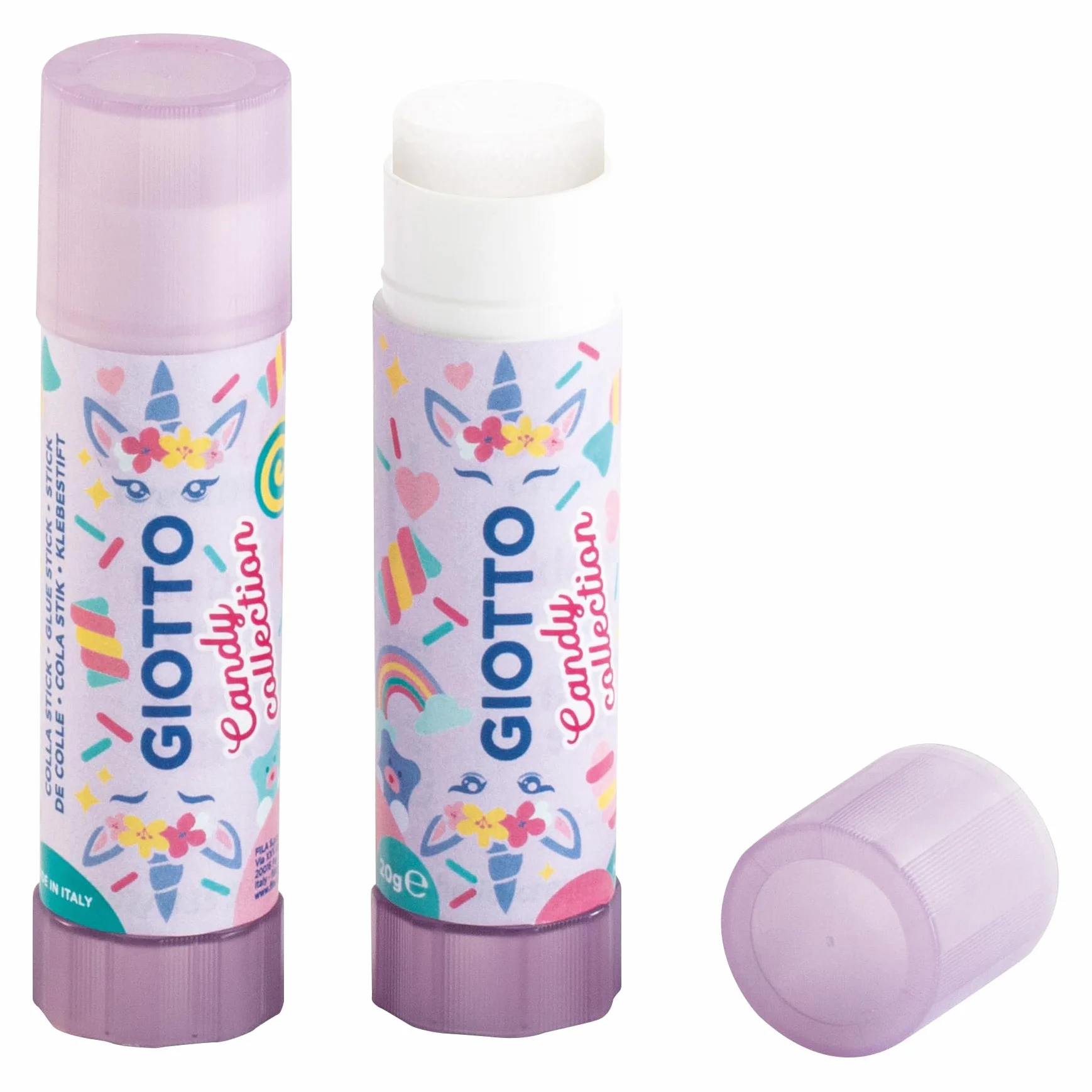 GIOTTO Candy Collection Colla Stick 20 gr Astuccio 2 pz