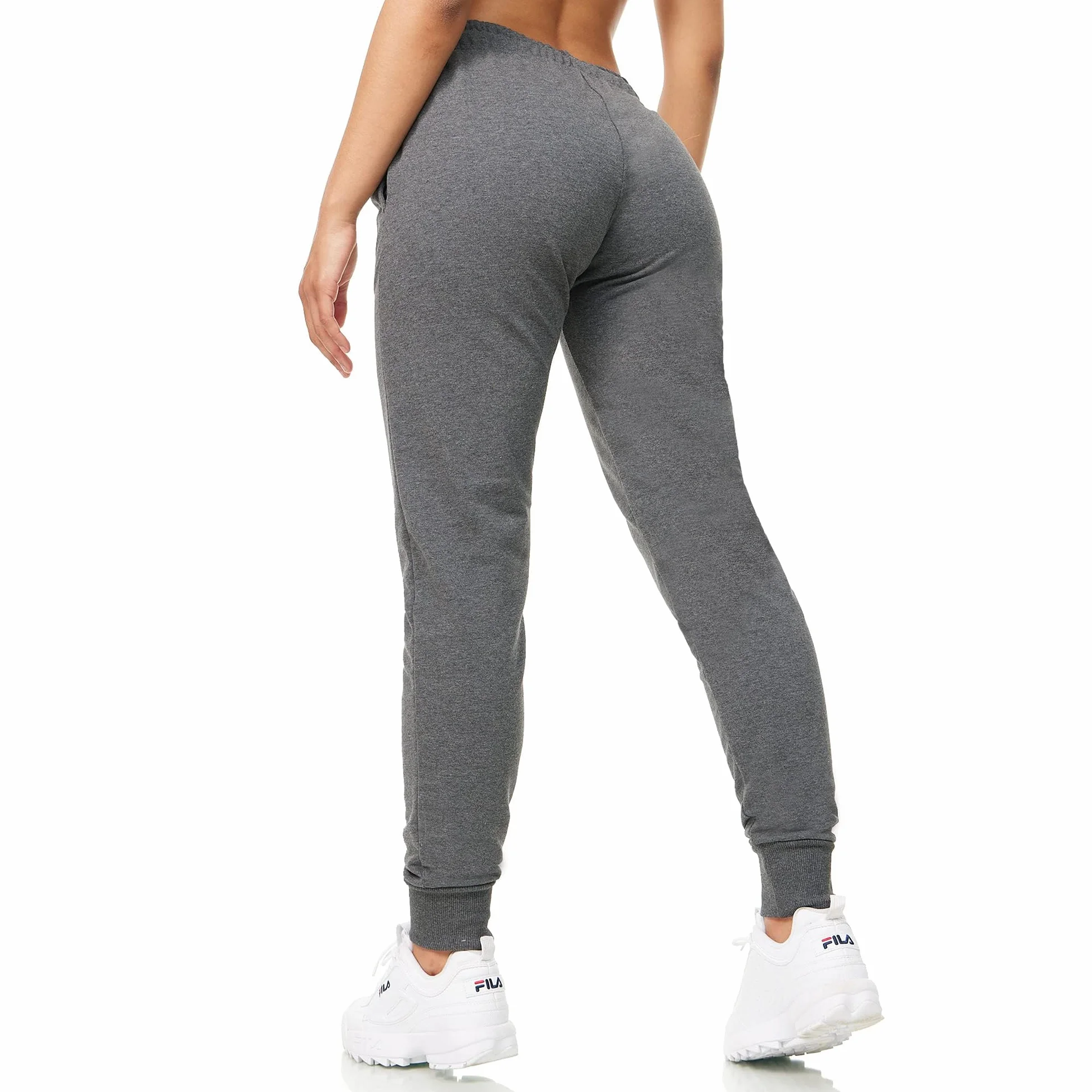 ROSS CAMP Pantaloni Sportivi Donna Cotone, Pantaloni della Tuta Donna, Pantaloni Estivi Donna, per Yoga e Fitness, Pantaloni da Donna Moderni e Comodi a Vita Alta