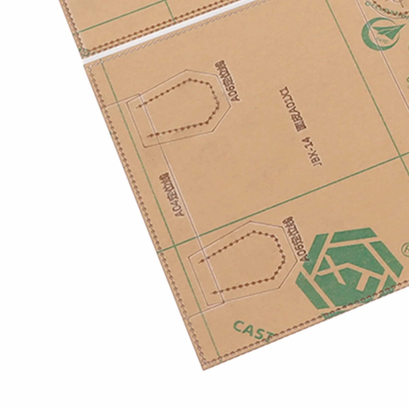 Stencil Acrilico Modello Borsetta Pelle per Realizzare Borse a Tracolla Accessori Cucito Fai da Te