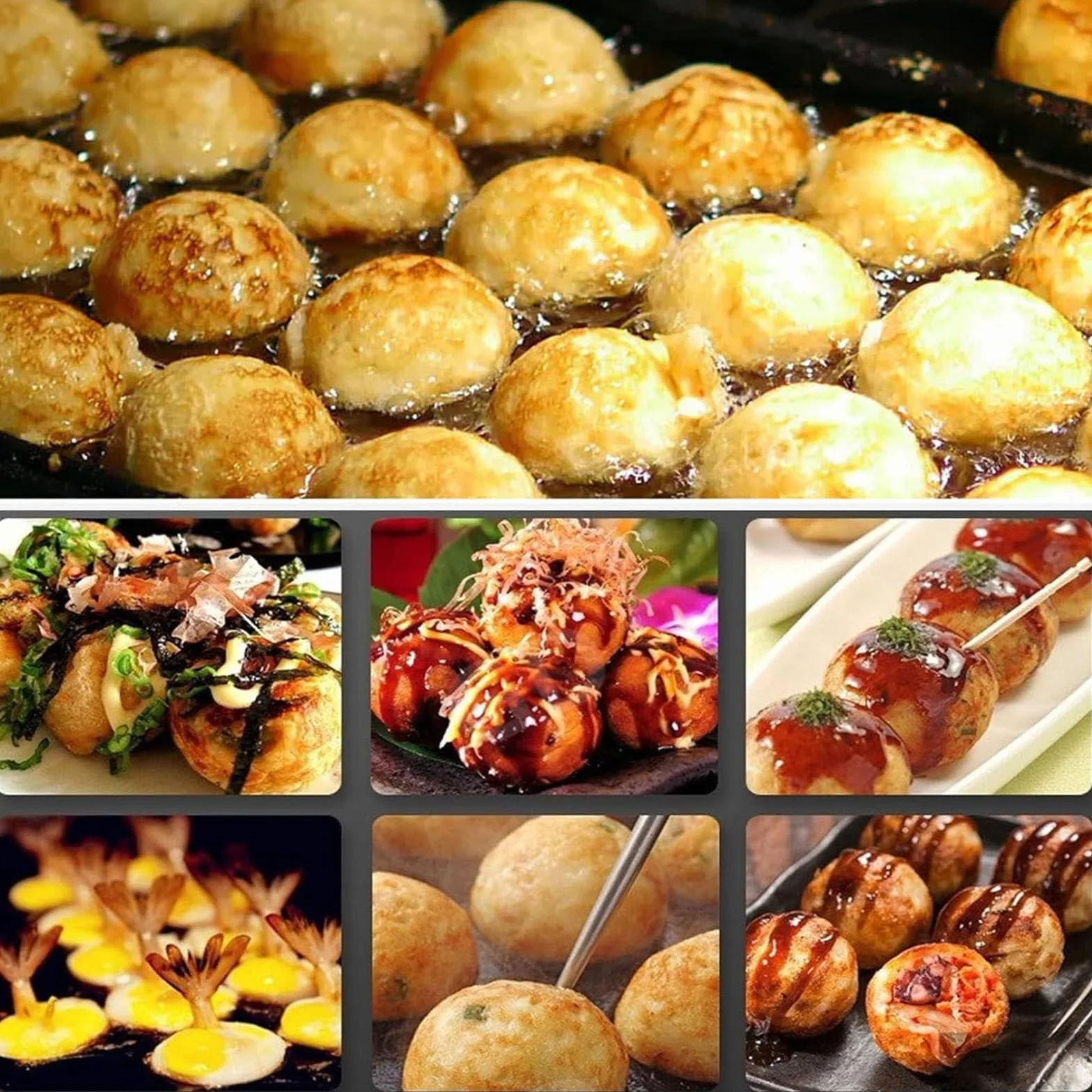 Takoyaki Maker 28 Fori 1650 W Macchina Elettrica Japanese Fish Ball Grill Machine