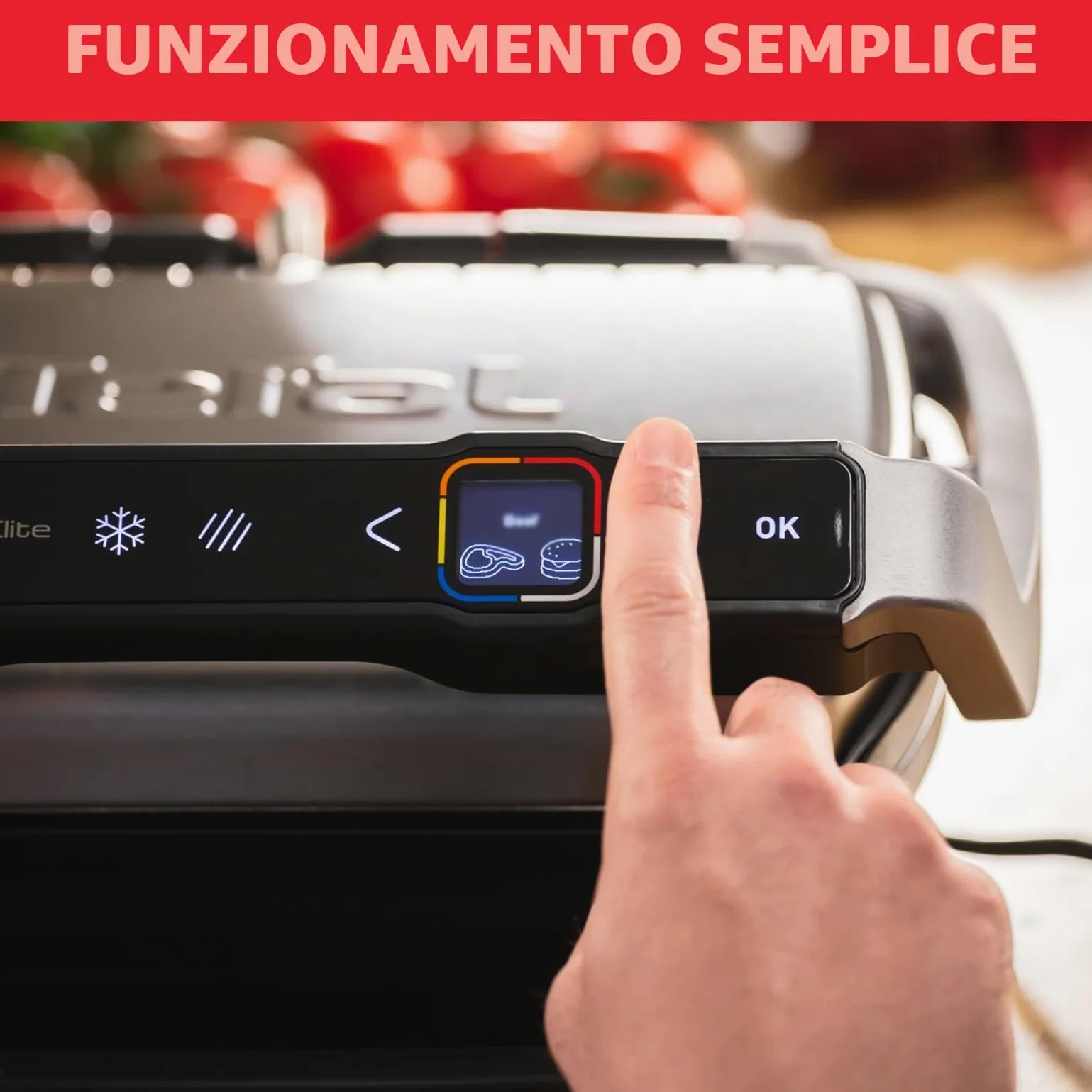 Tefal Grill GC750D16 Optigrill Elite (GC750D)