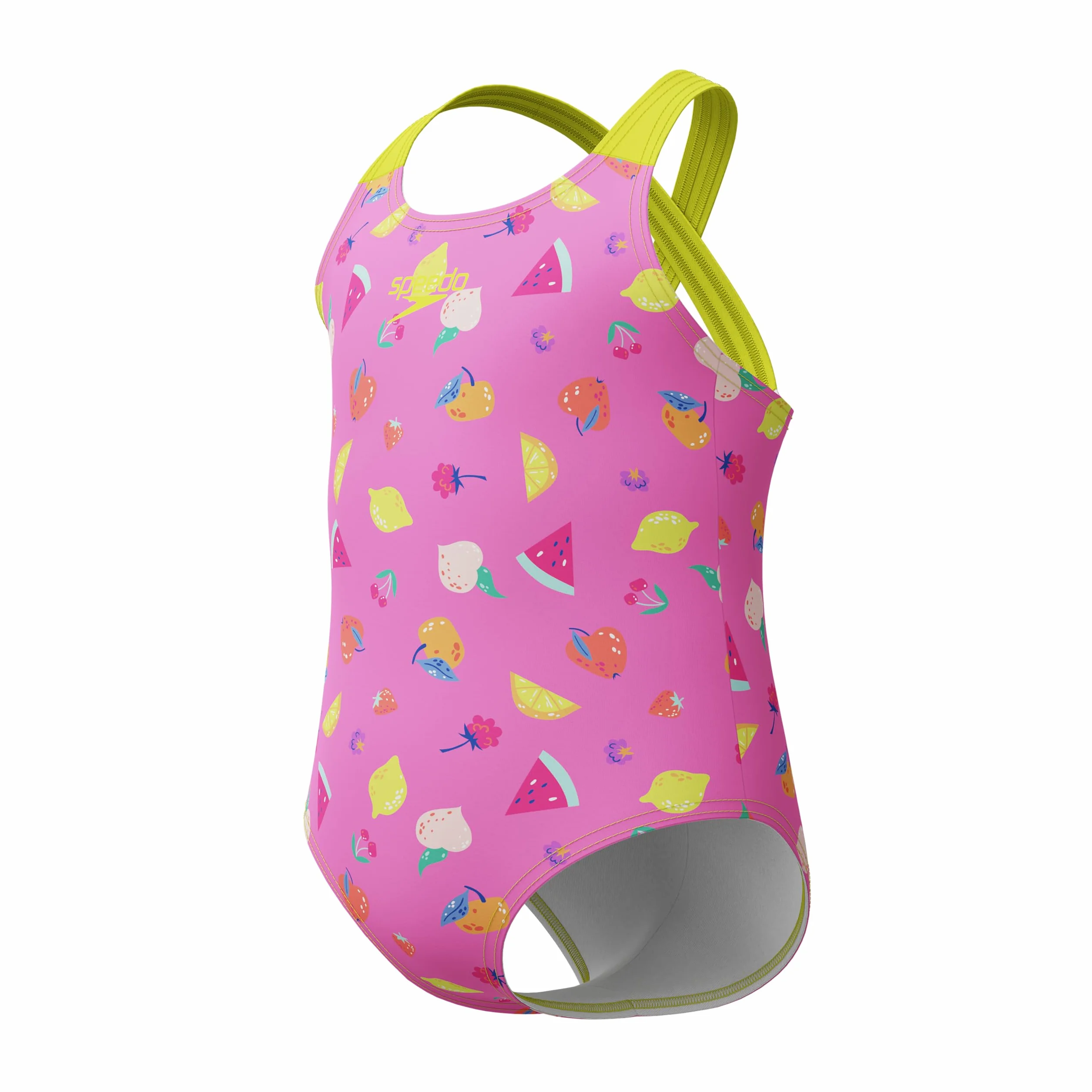 Speedo Print Crossback One Piece Costume da Bagno Bambine e Ragazze (Pacco da 1)