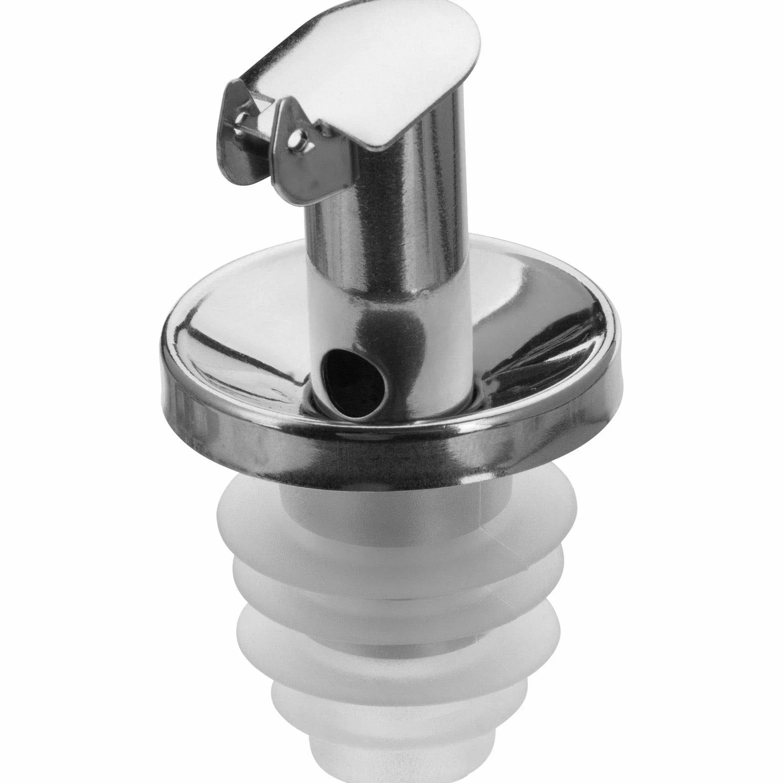 Westmark Beccuccio per Bottiglie di Olio e Aceto, Acciaio Inossidabile, Tappo in Silicone