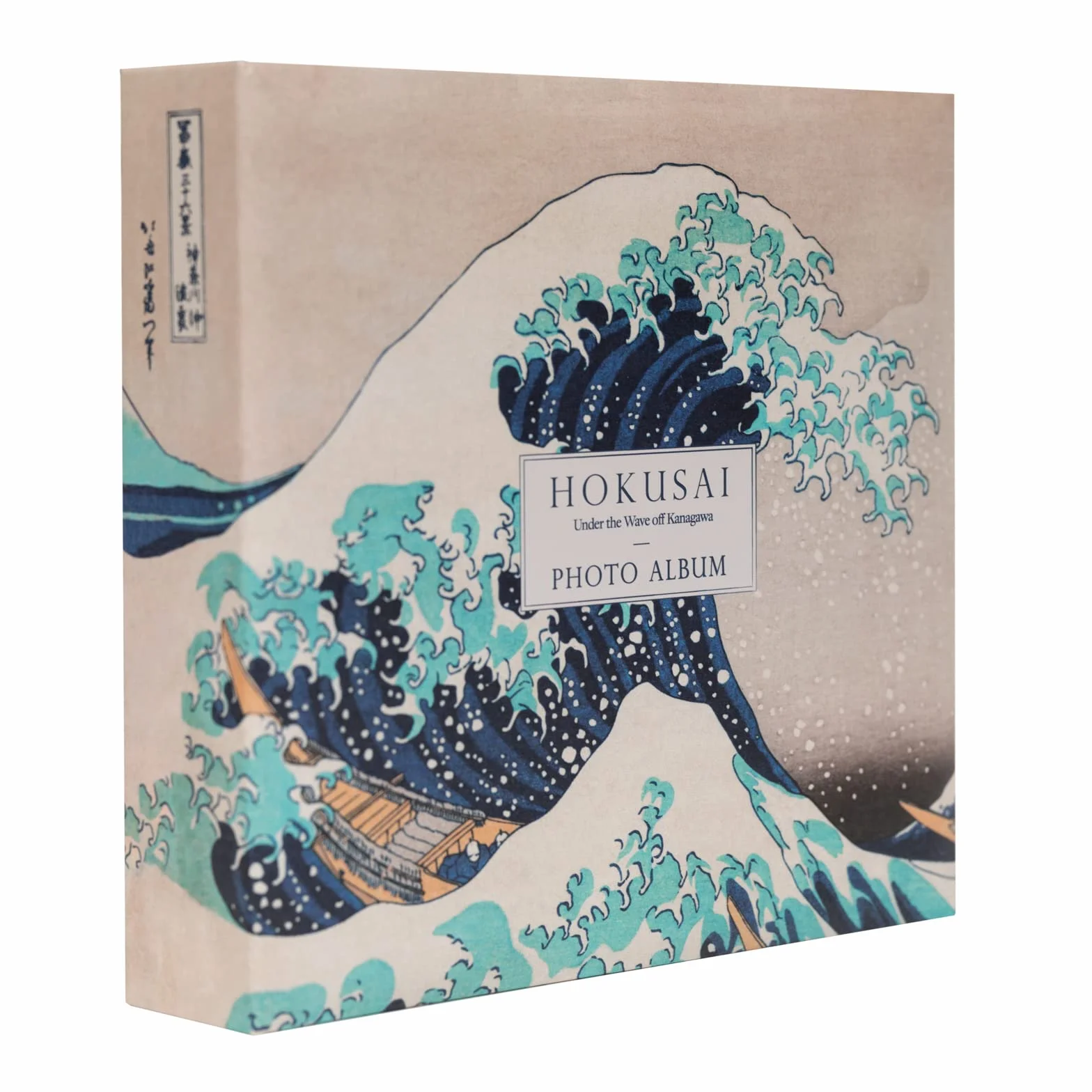 Grupo Erik Album Fotografico 10x15 cm La Grande Onda di Kanagawa - Album Foto con 200 Tasche, 2 per Pagina, Copertina Rigida e Personalizzabile, con Spazio per Note e Commenti