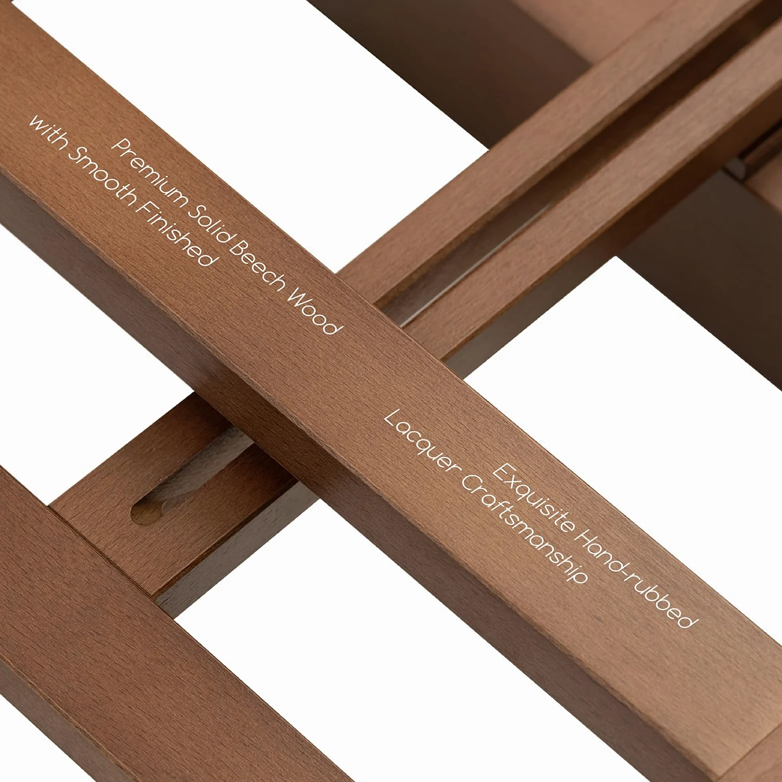 MEEDEN PRO Cavalletto da tavolo grande per pittura - Cavalletto da scrivania senza montaggio per tele fino a 70 cm - Cavalletto regolabile con struttura a H in legno di faggio