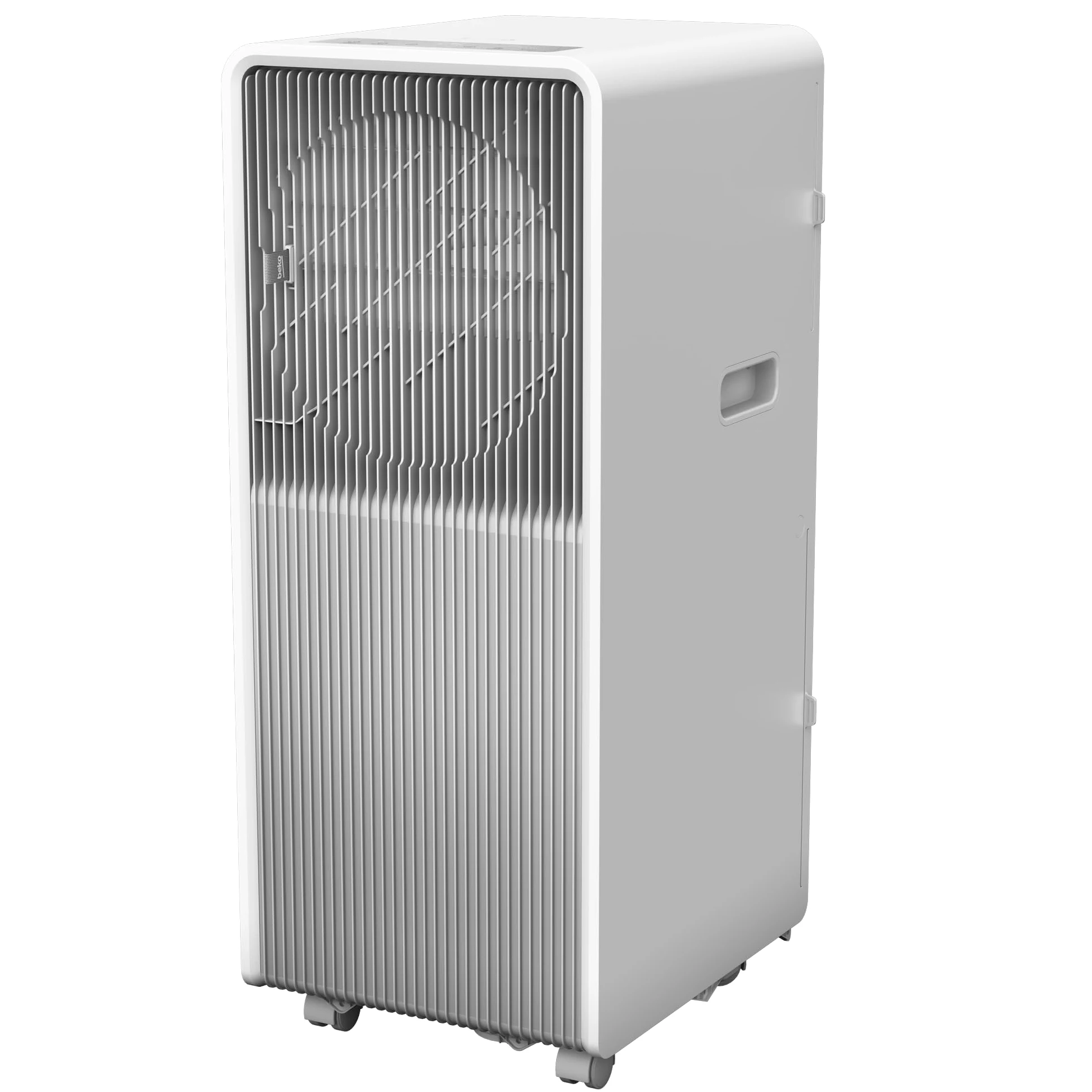 Beko - BP409C - Climatizzatore Portatile, 9000 Btu/h, Raffrescamento, Deumidificazione, Controllo facile e intuitivo, Classe Energetica A - Bianco/Grigio 33,5 x 69,8 x 28,5 cmBP409C