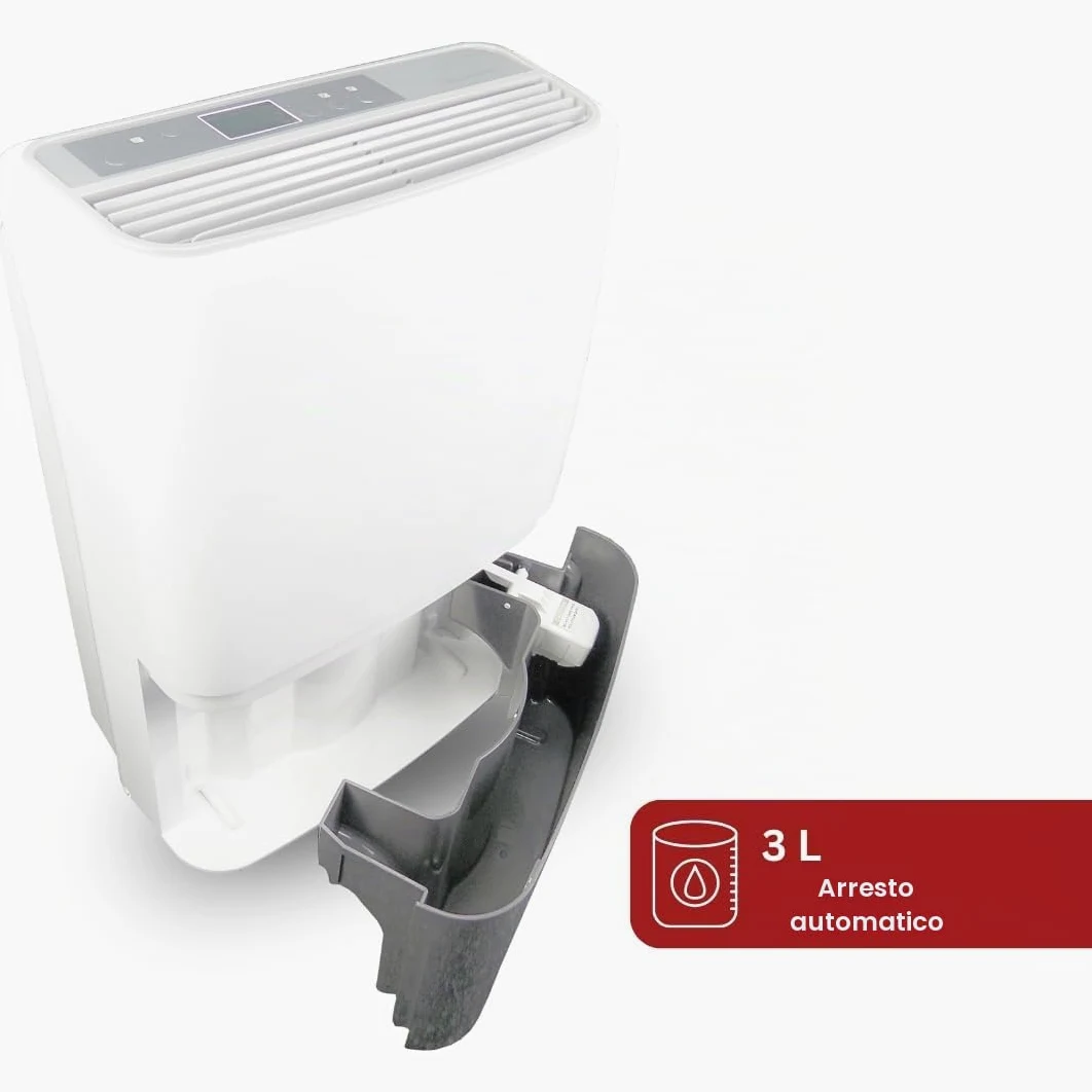 Aktobis Deumidificatore WDH-725DG con capacità di deumidificazione fino a 25 litri al giorno !
