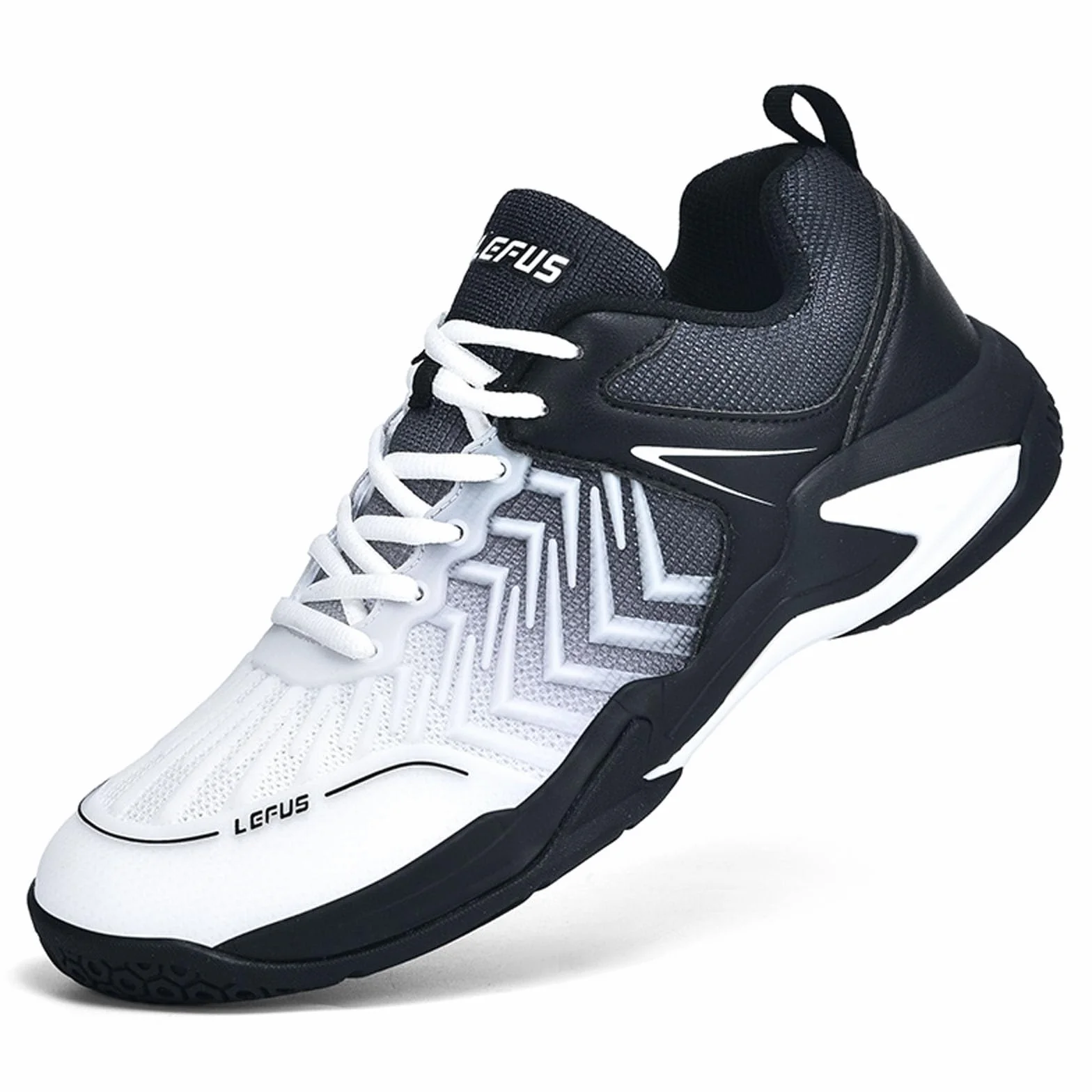 BLBK Scarpe da badminton, squash, palestra per pavimenti, comode e resistenti, unisex