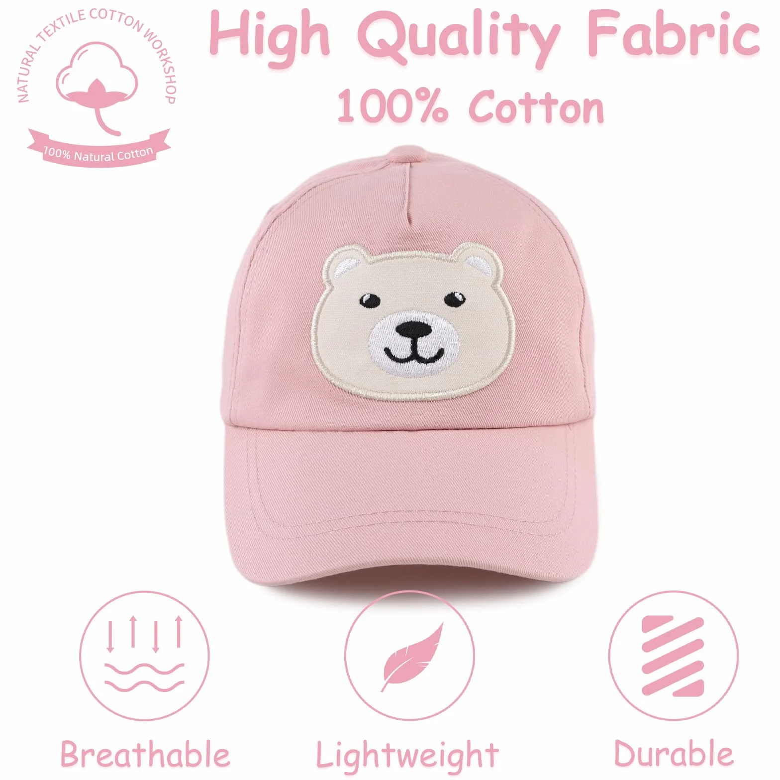 XIAOHAWANG Xiaobawang Cappello Baseball Cotone Dinosauro Bambini Cappelli da Sole 2-6 Anni