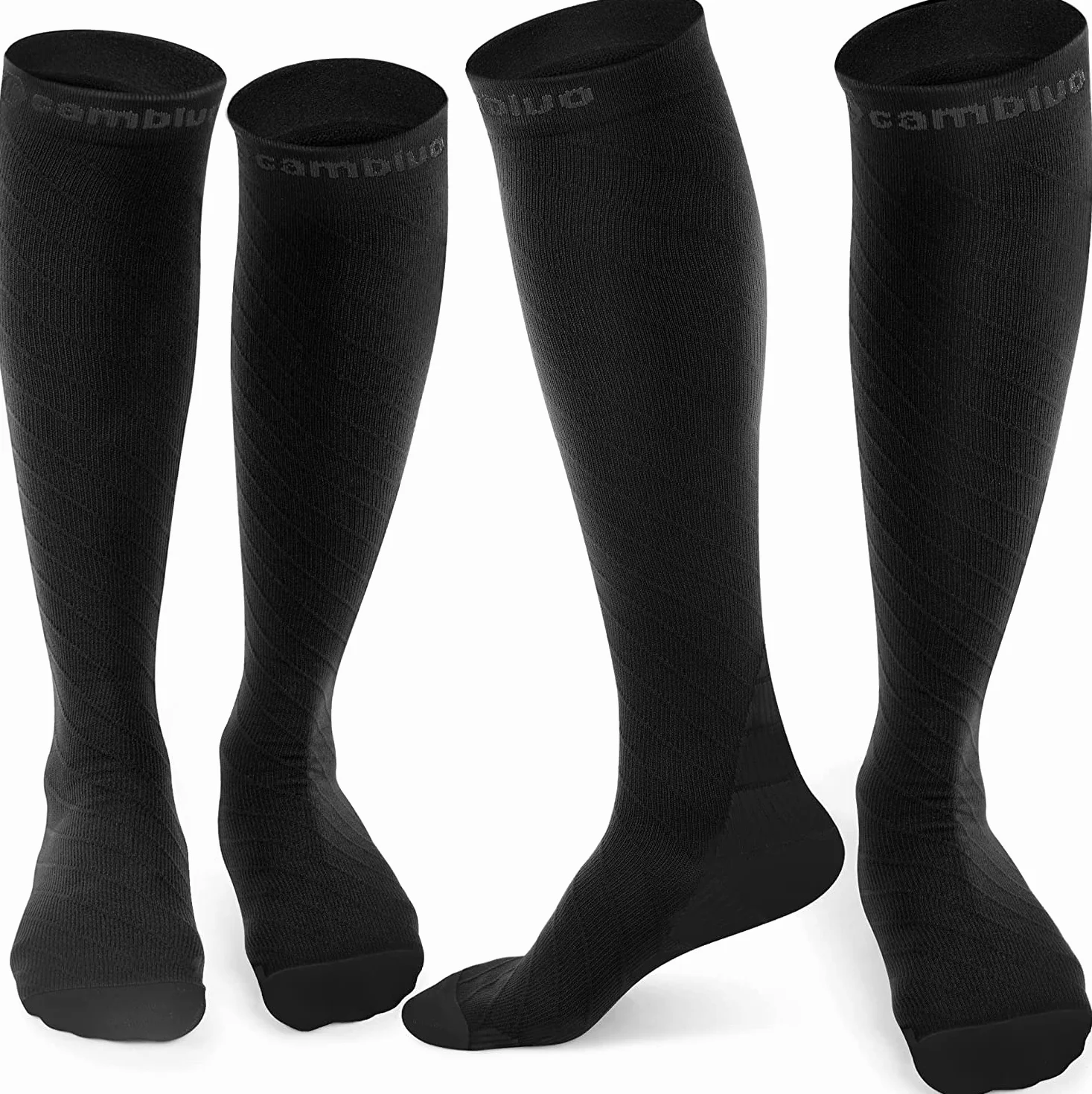 CAMBIVO Calze Compressione Graduata 20-30 mmHg Donna Uomo Sport Corsa Recupero Antitrombo