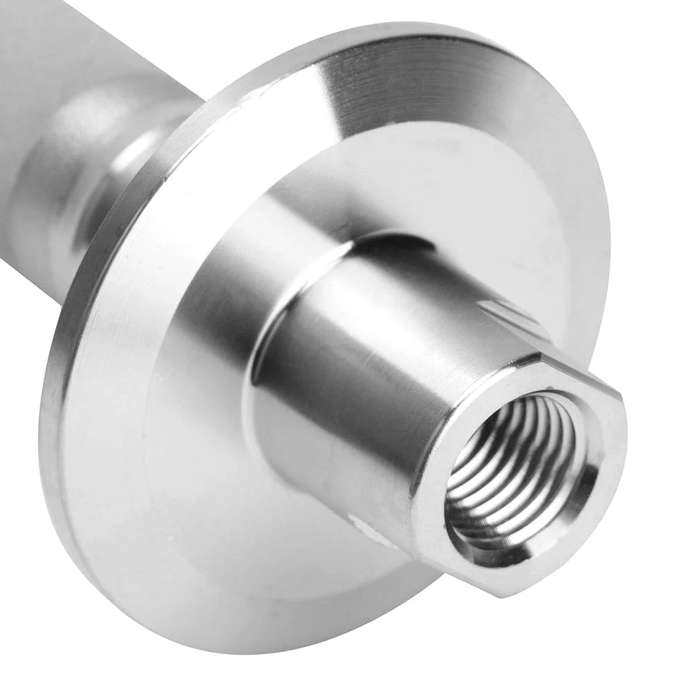 Pietra per Carbonatazione in Acciaio Inox 316, 15,2 cm, Diffusore per Birra con Ingresso G1/4 NPT