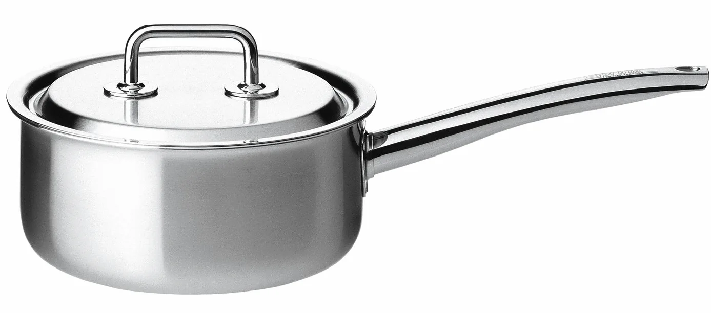Spring 415510620 Brigade Premium, Pentolino con manico e coperchio