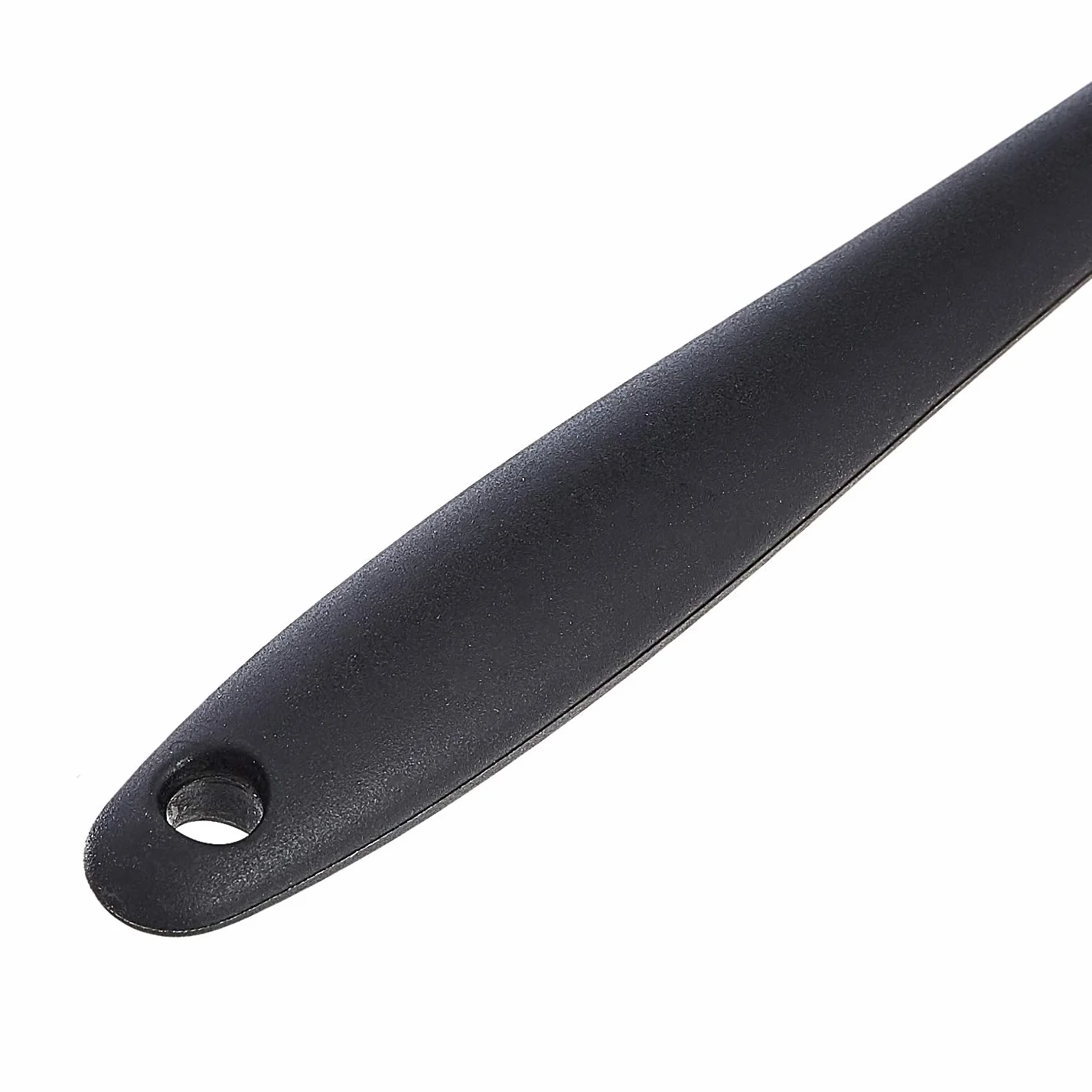 Amazon Basics Set di 4 spatole antiaderenti in silicone, rettangolari, resistenti al calore, nero