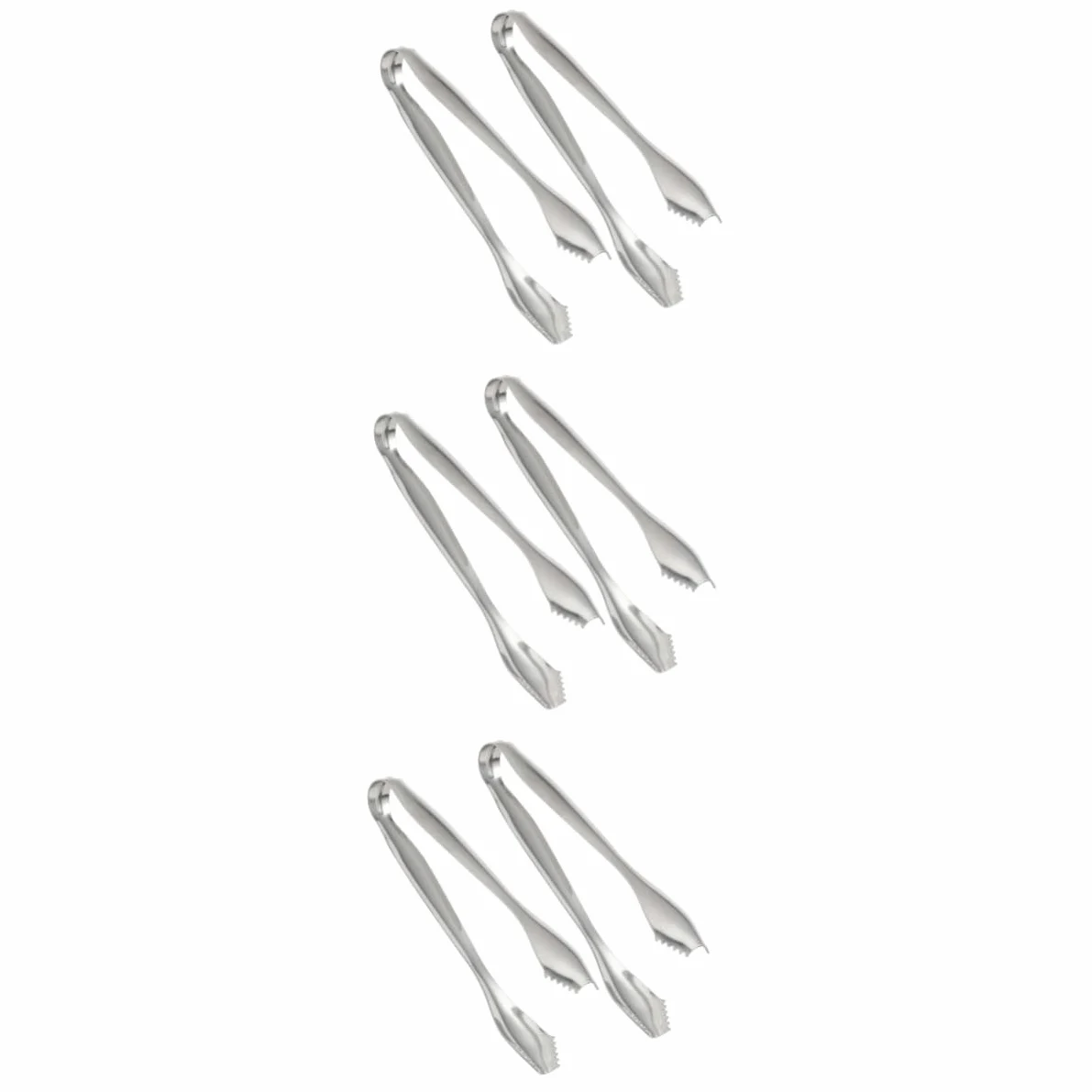 Ciieeo 6 Pezzi Mini Pinza Per Ghiaccio Clip Per Cubetti Di Ghiaccio Mini Pinze Da Portata Pinza Per Pane Pinze Per Torta Pinze Per Bistecca Pinze Per Tè Pinze Per Friggere Pinze Per