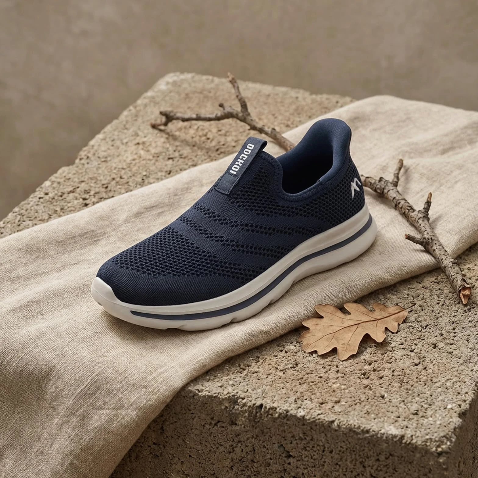 Scarpe da Ginnastica Slip-On Uomo Senza Lacci - Leggere, Traspiranti e Comode per Tempo Libero, Camminata, Jogging e Quotidiano - Design Minimalista con Rete Mesh per Sport all'Aperto