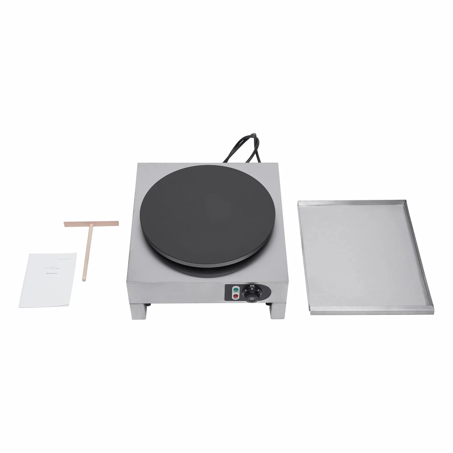 Crepes Maker elettrico 40 cm 3 KW 220 V piastra riscaldante