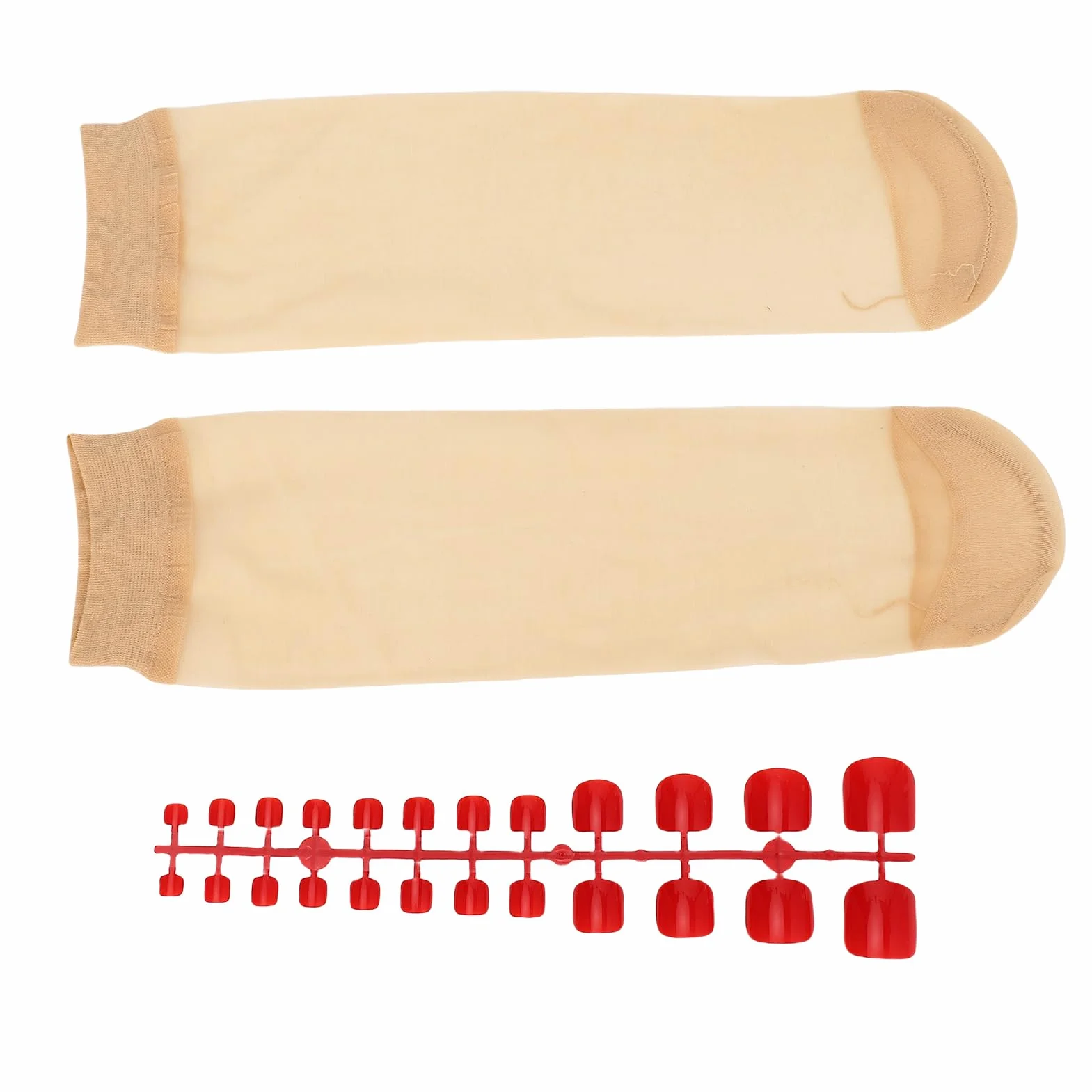 Piedini in Silicone Realistici con Osso Incorporato, Piede Finto Manichino Femminile Grandezza Naturale