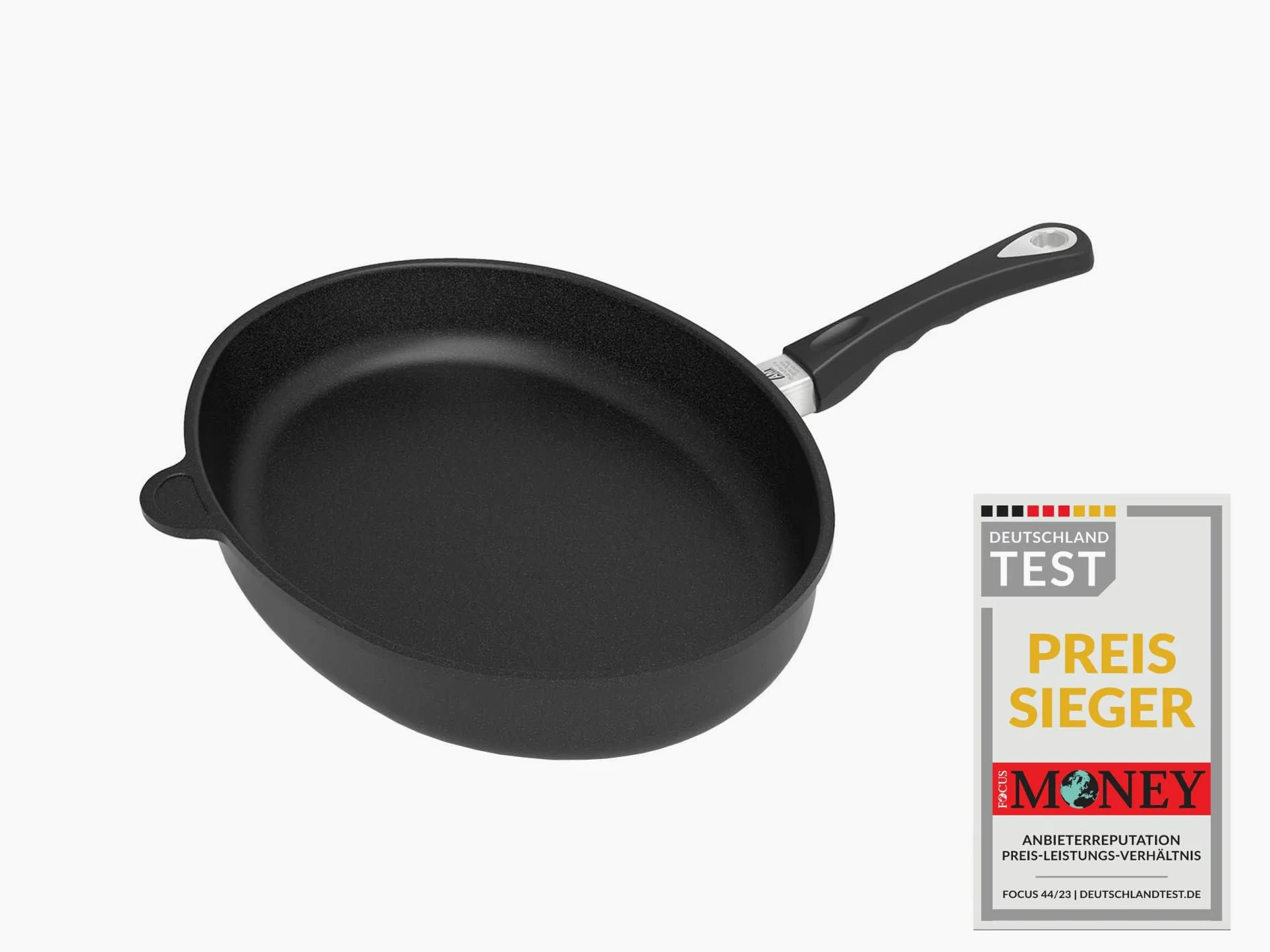 AMT Gastroguss Fischpfanne 41 x 27 cm