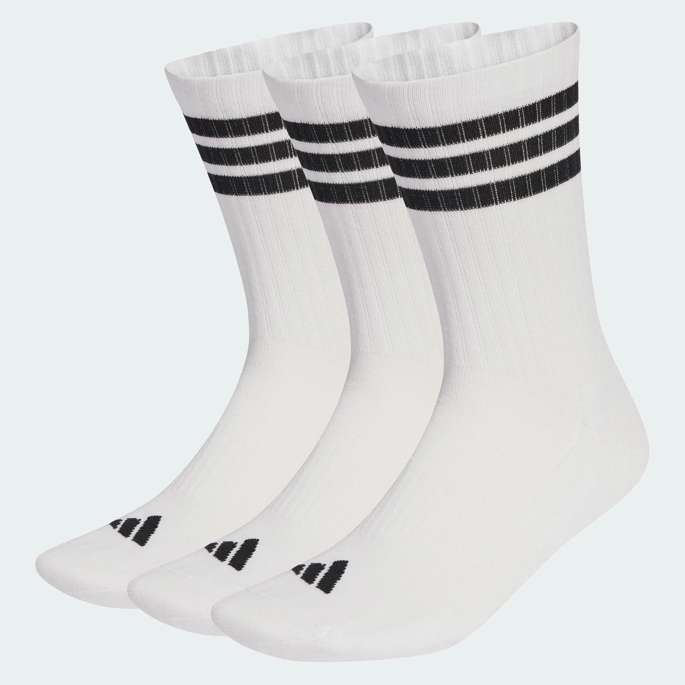 adidas Calze 3-Stripes imbottite a metà polpaccio 3 paia