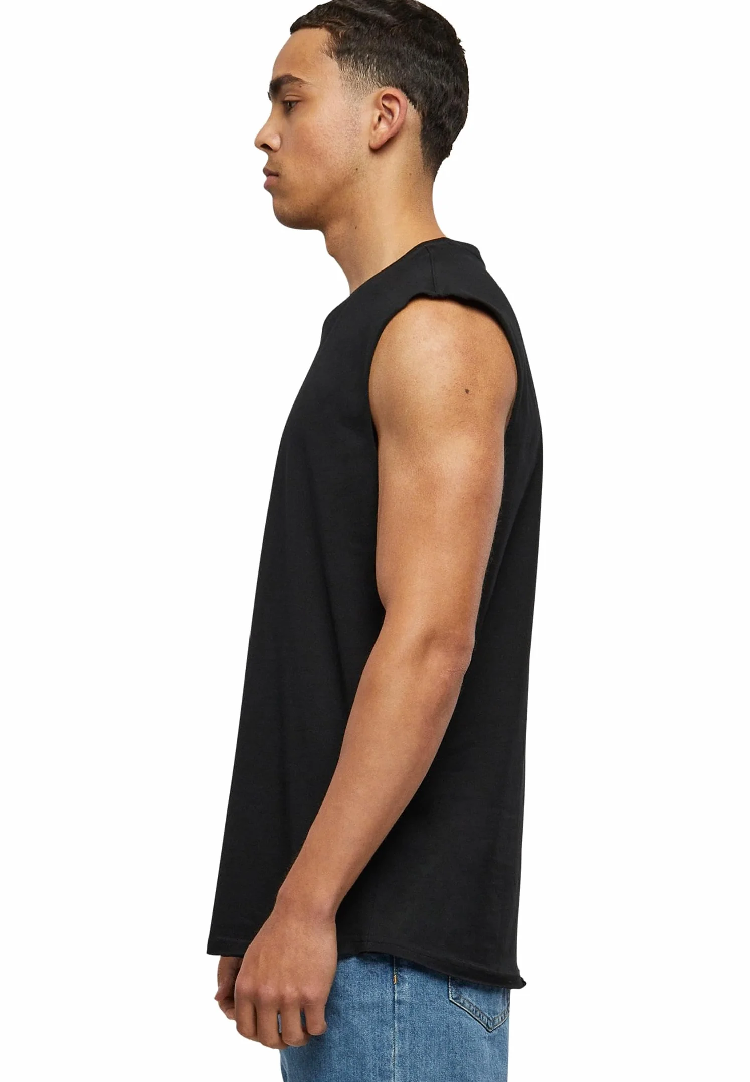Urban Classics Herren Open Edge Sleeveless Tee