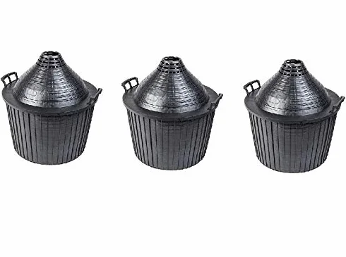BOTTIGLIERI CASALINGHI Cesta Fodero Rivestimento Damigiana 54 Litri 6 Pezzi