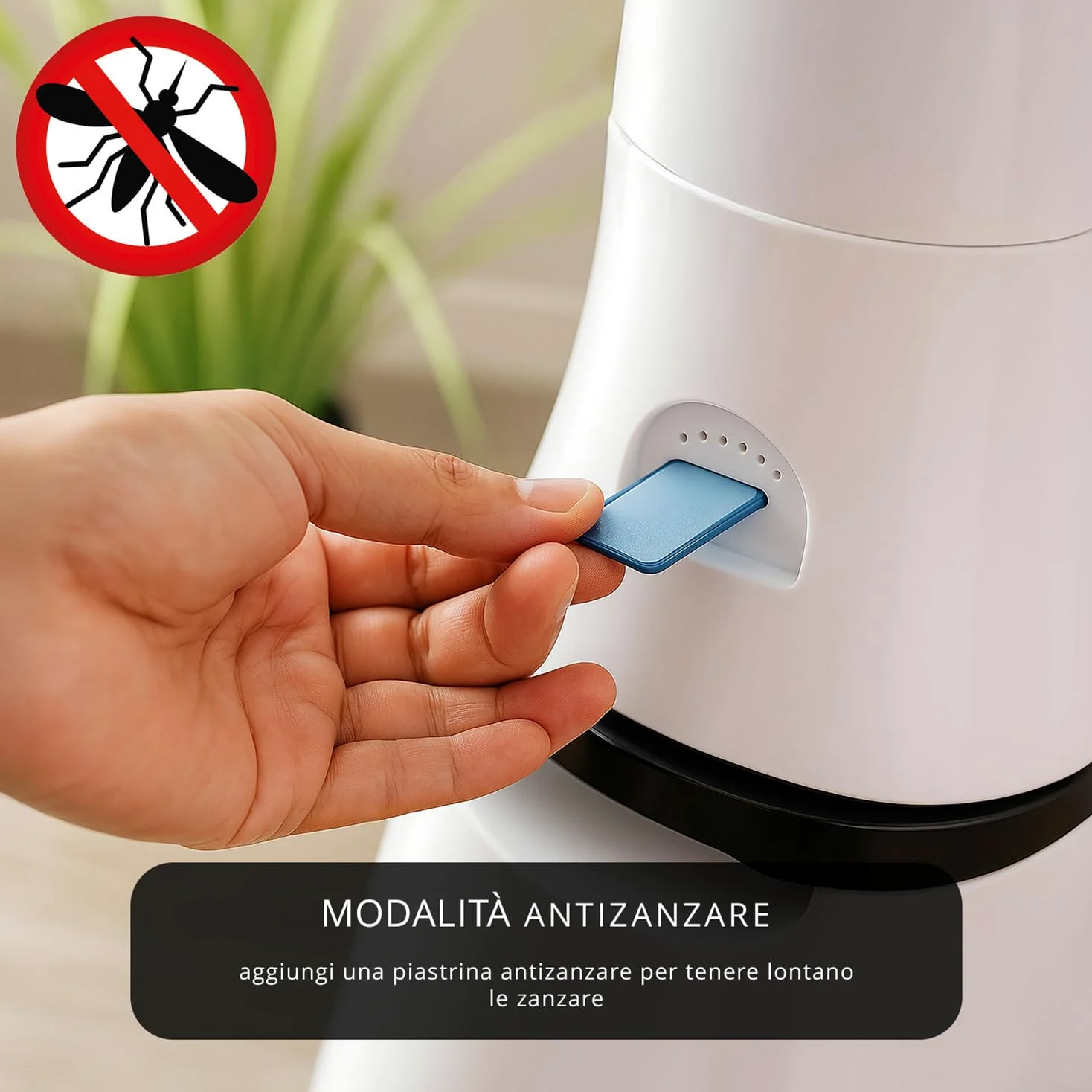Ventilatore 4 in 1 con oscillazione 3D Combi
