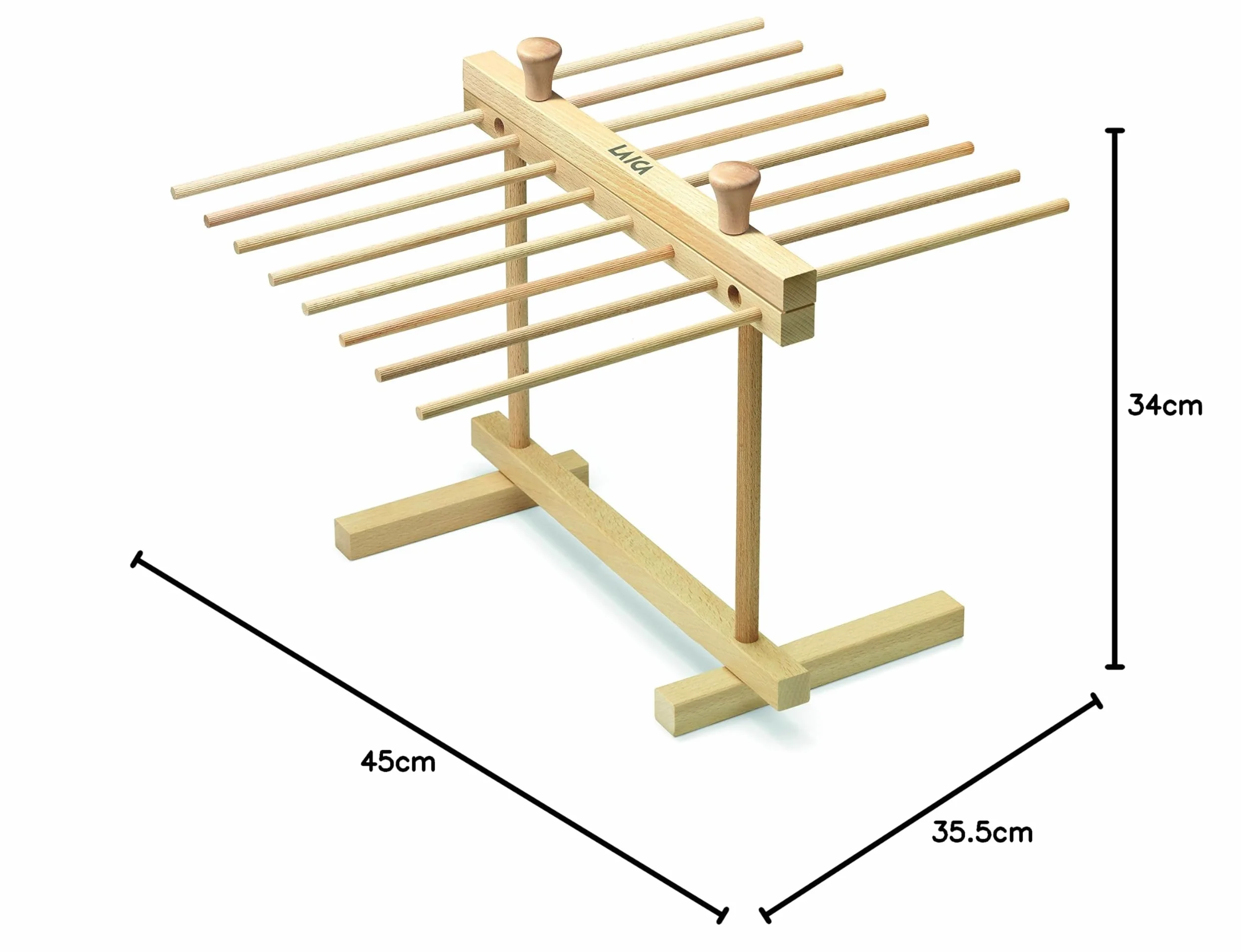 Laica APM002 Appendi Pasta, Legno, Legno, 35.5x45.0x34.0 cm