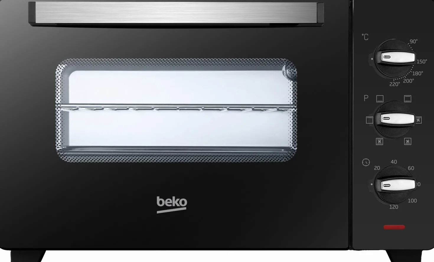 Beko Fornetto Elettrico 30 Litri 1600 W Cottura Ventilata Nero