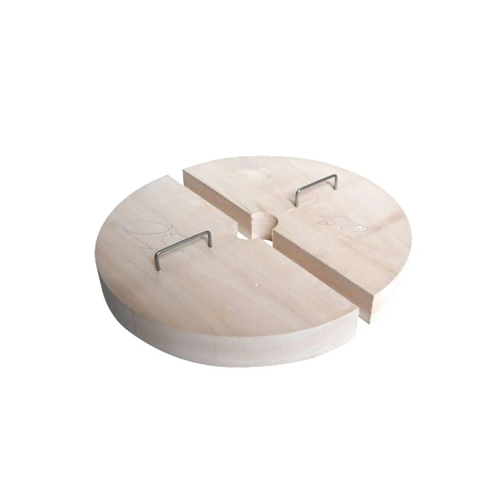 Torchio pressa a cricco 2 velocità per vinaccia uva vino in legno MADE IN ITALY (Ø 20 cm - 11 Litri)