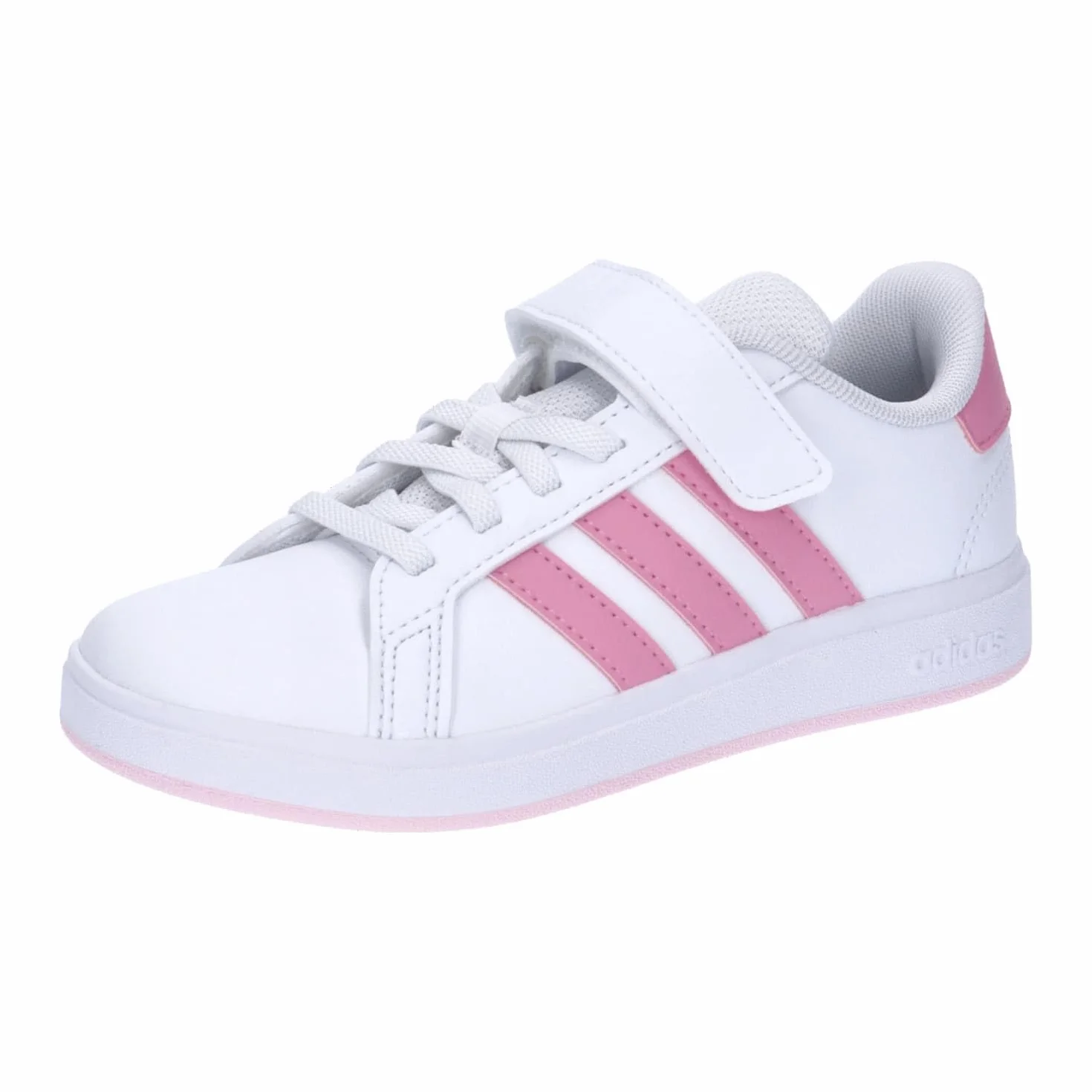 Adidas Unisex - Bambini Grand Court 2.0 Shoes Children, Cloud White/Bliss Pink/Clear Pink, 33 EU