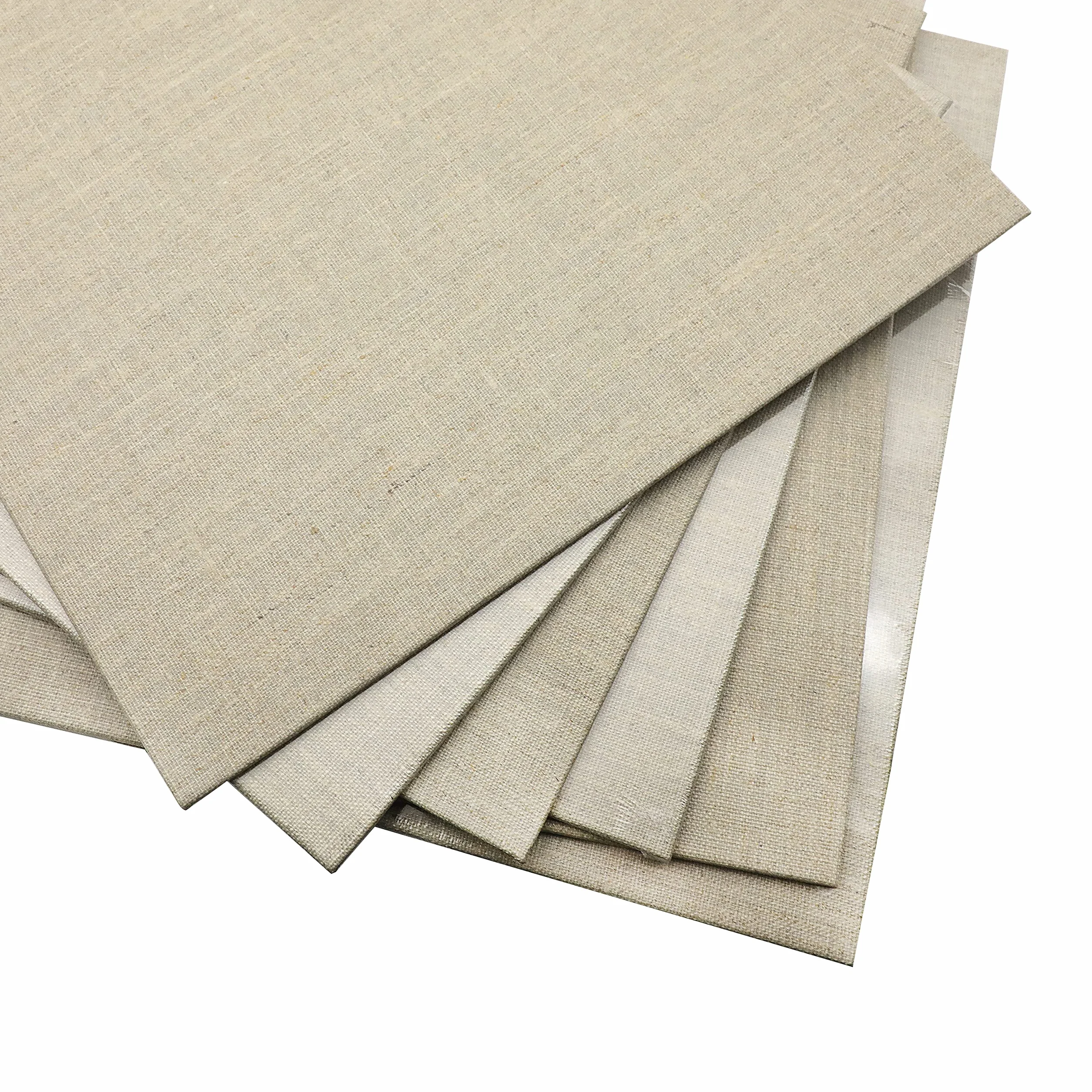 Pannelli in tela 100% lino 30x40cm 320 g/m² tripla primer per artisti