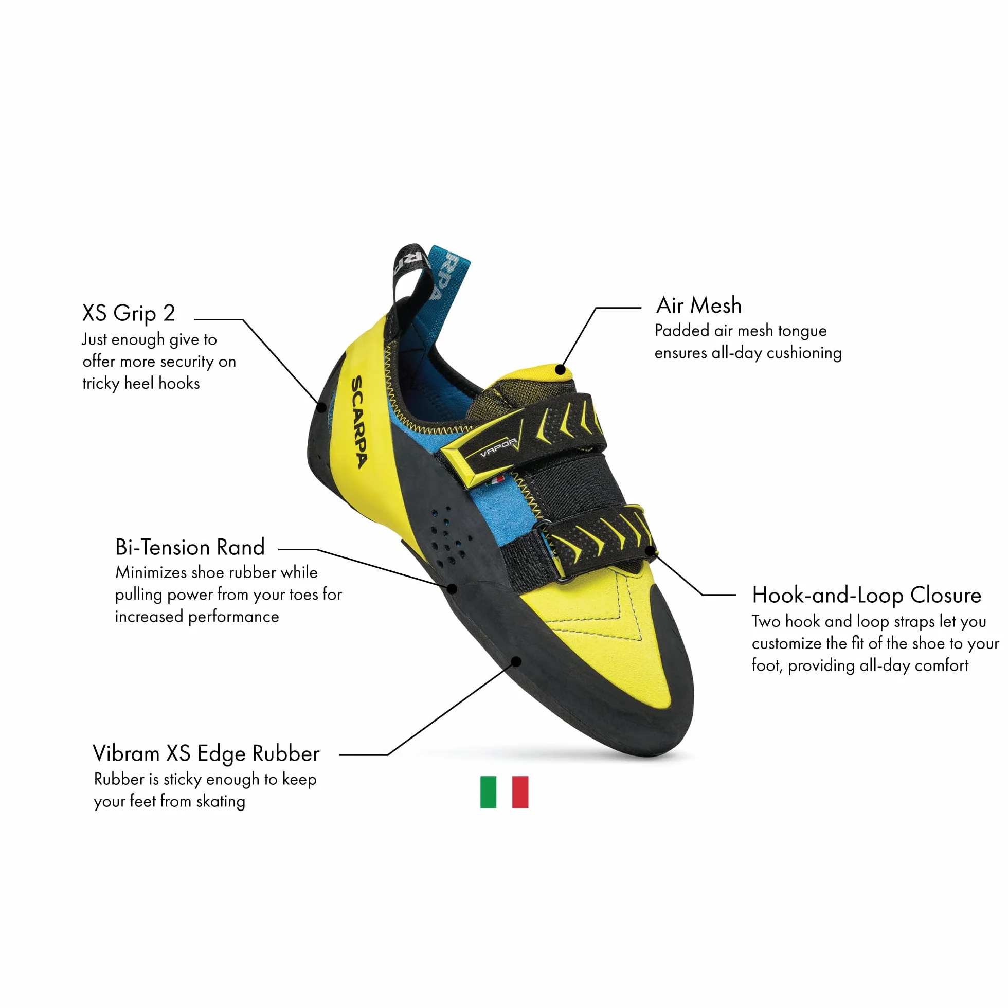 SCARPA Reflex Kid Arrampicata Unisex Bambini e Ragazzi