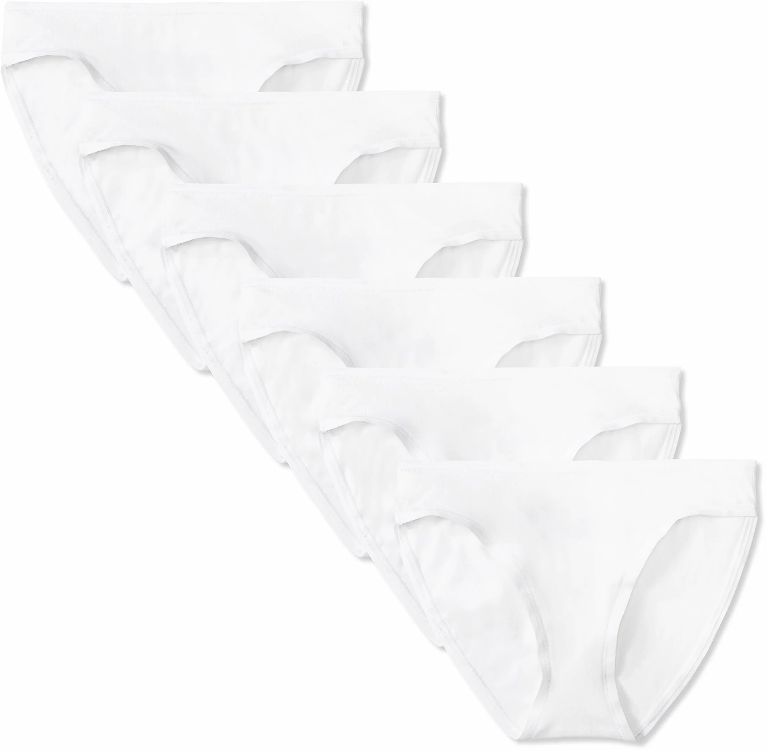 Amazon Essentials Donna Slip Bikini in Cotone (Disponibile in Taglie Forti)