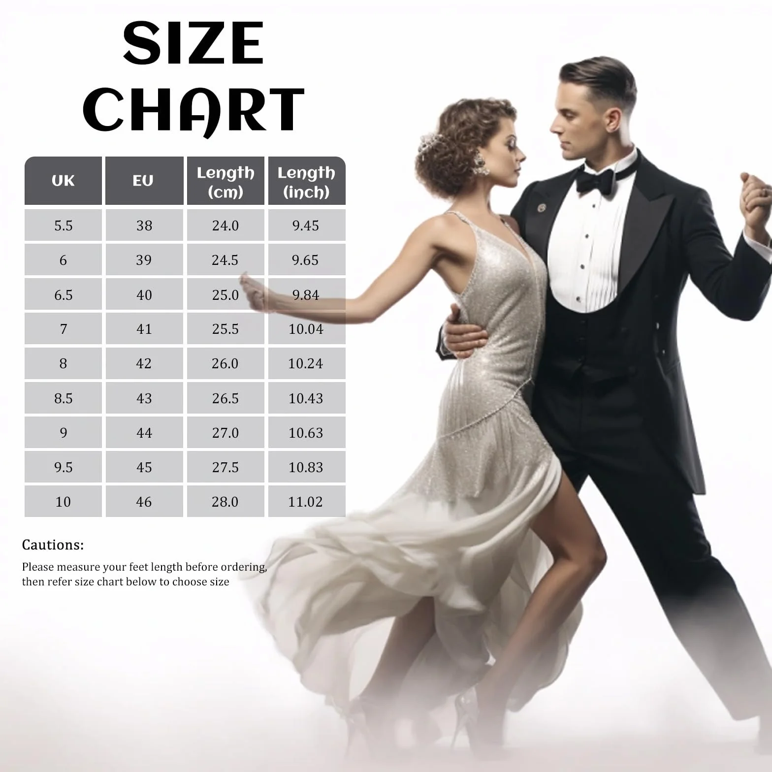 Scarpe da Ballo Latino Uomo Professionali per Salsa Tango Jazz
