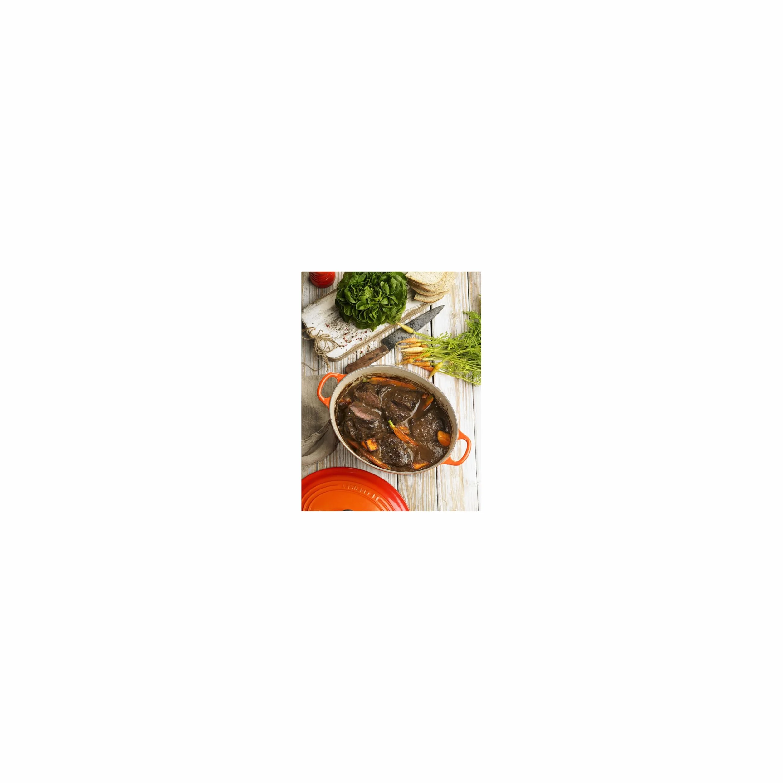 Le Creuset Casseruola Evolution in Ghisa con Coperchio, diameter 27 cm, Arancione, 21178270902430
