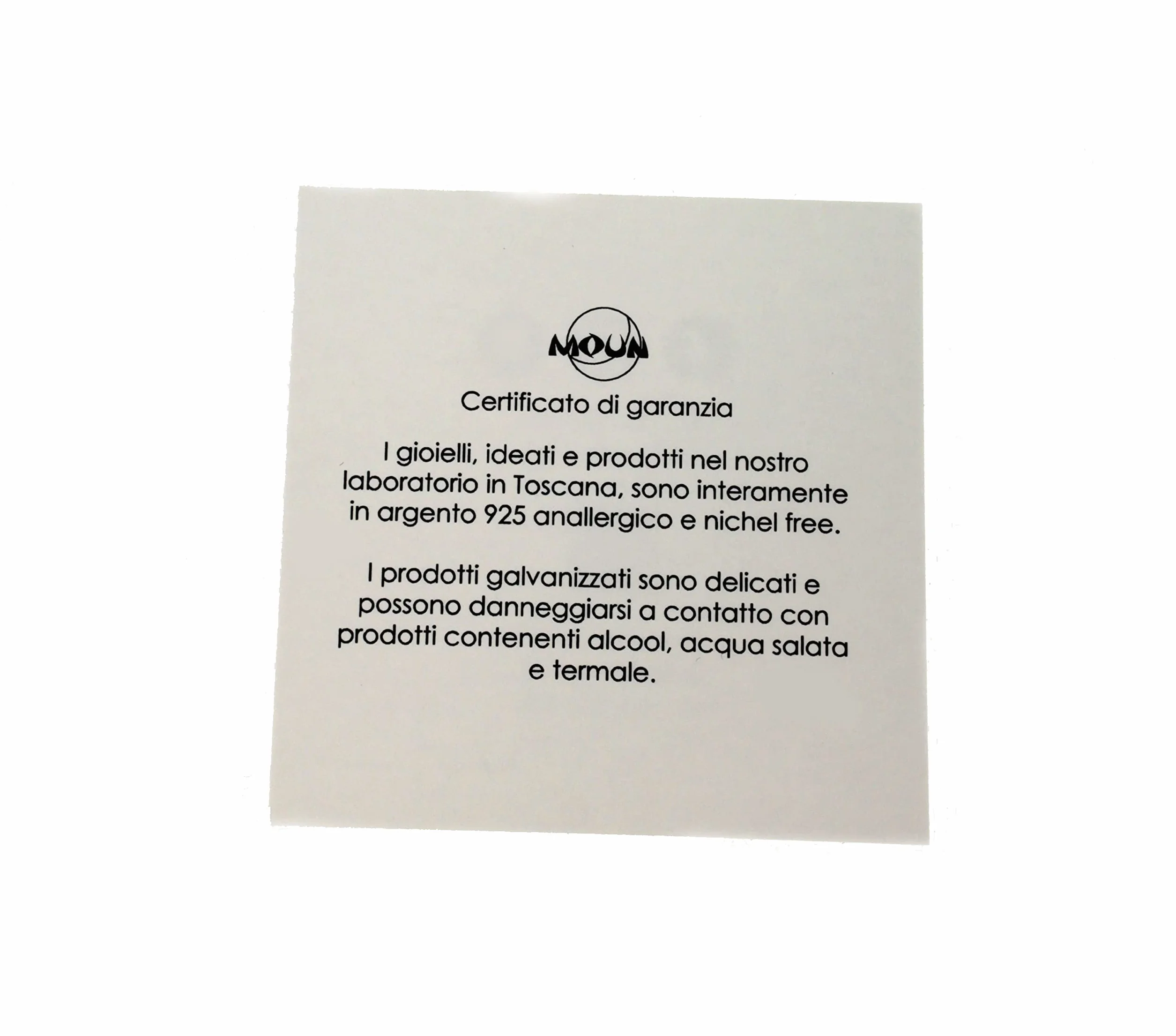 Collana in argento 925 anallergico con due nomi Made in Italy