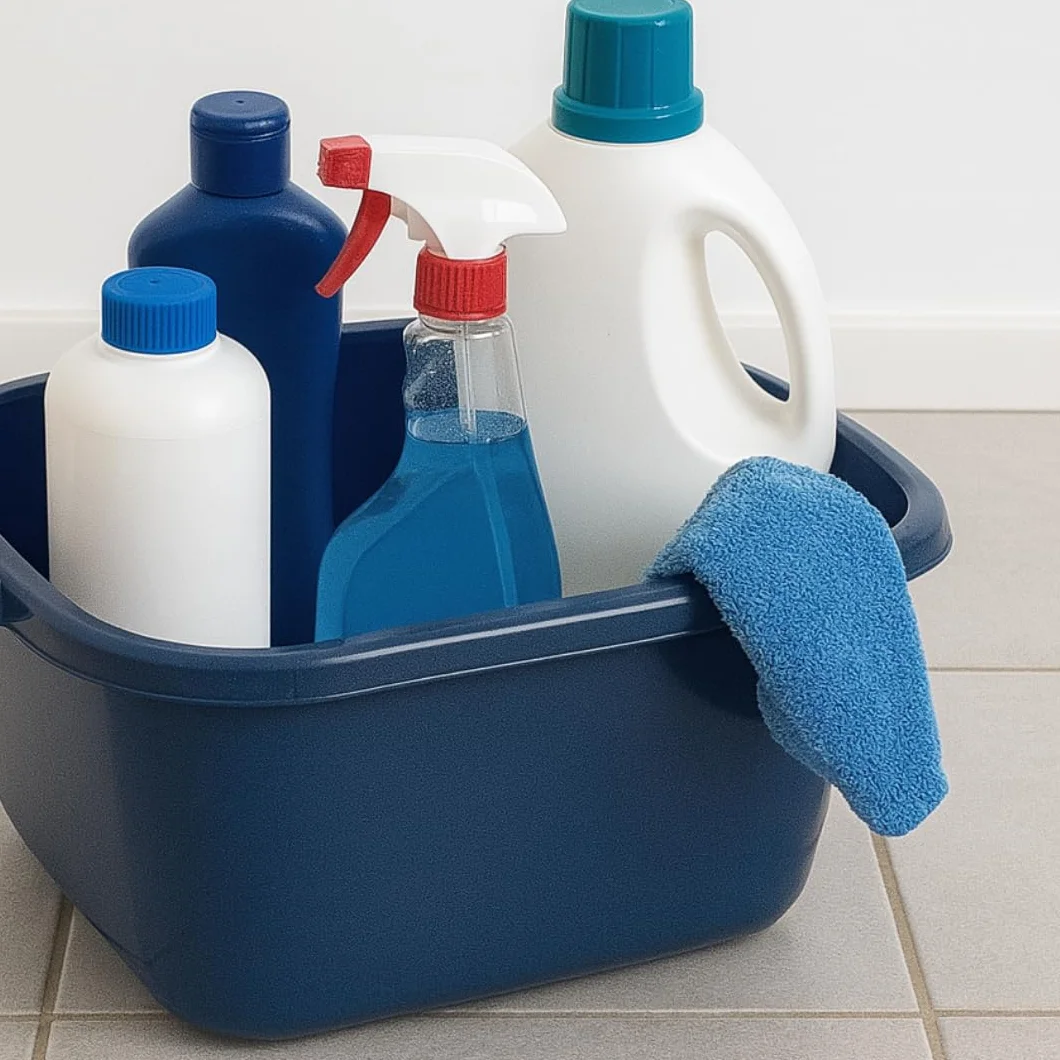 PARENCE.- Bacinella quadrata 6L – Vaschetta di lavaggio compatta in plastica ad alte prestazioni 30 cm | Lavabo multiuso per stoviglie, casa, lavanderia o giardino | Prodotto in Europa