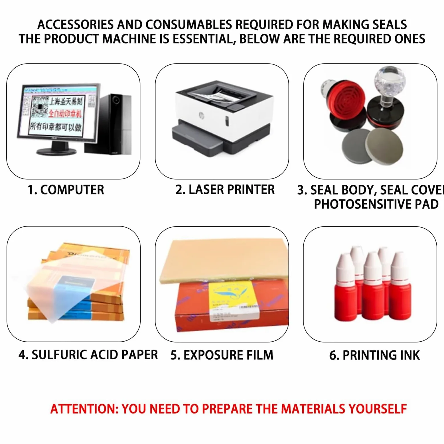 Macchina per Incisione Automatica Intelligente Completamente Touch Screen, Macchina per Realizzare Ritratti con timbri Glitter, Timbro Glitter per Realizzazione timbri