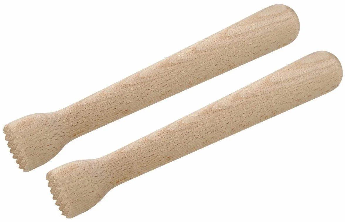 Set da 2 Pestelli Legno Marrone 50 x 50 x 20 cm