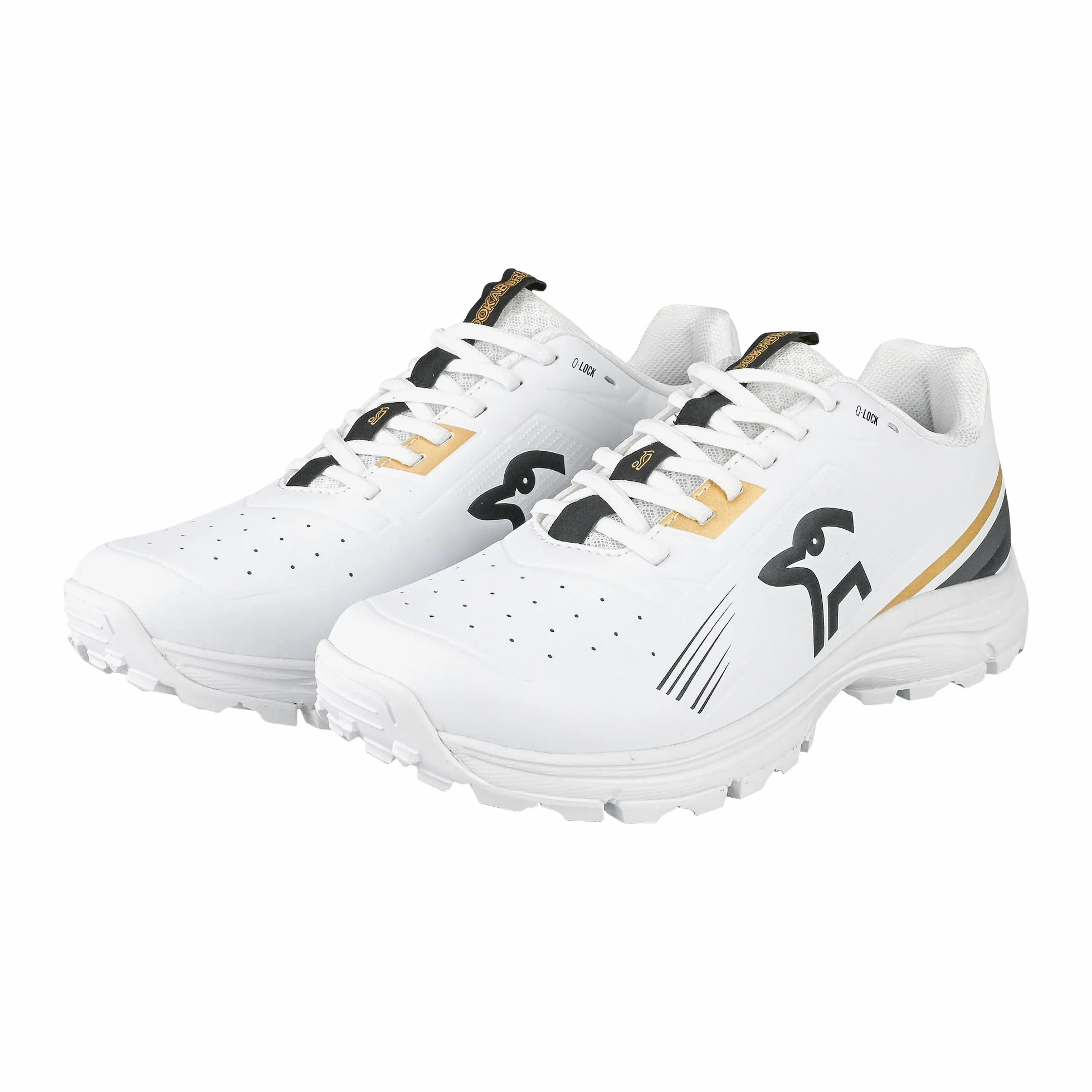 KOOKABURRA KC 3.0 Rubber Sole Cricket Shoe - Gold/Black