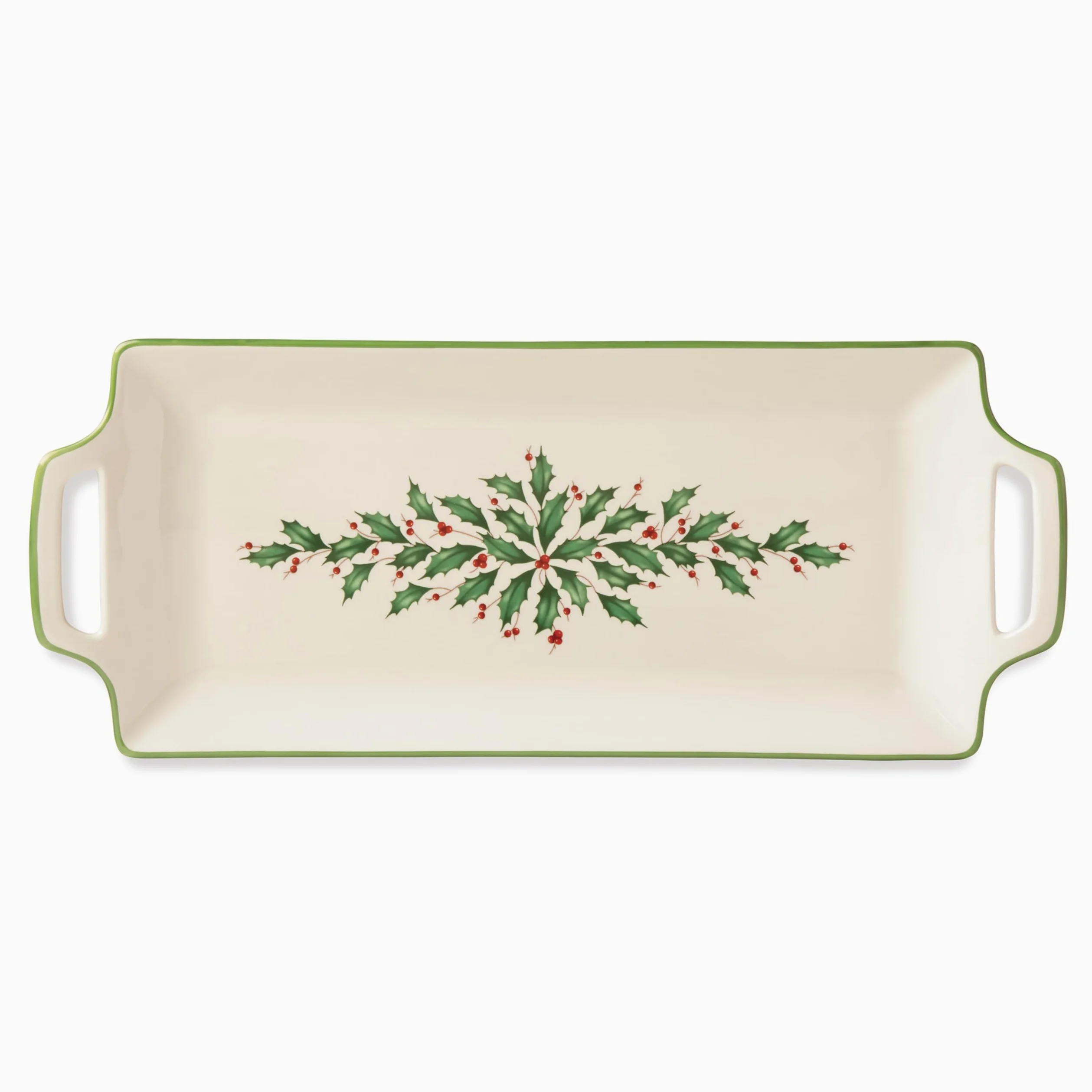 Lenox Holiday Round Platter,Ivory,13"