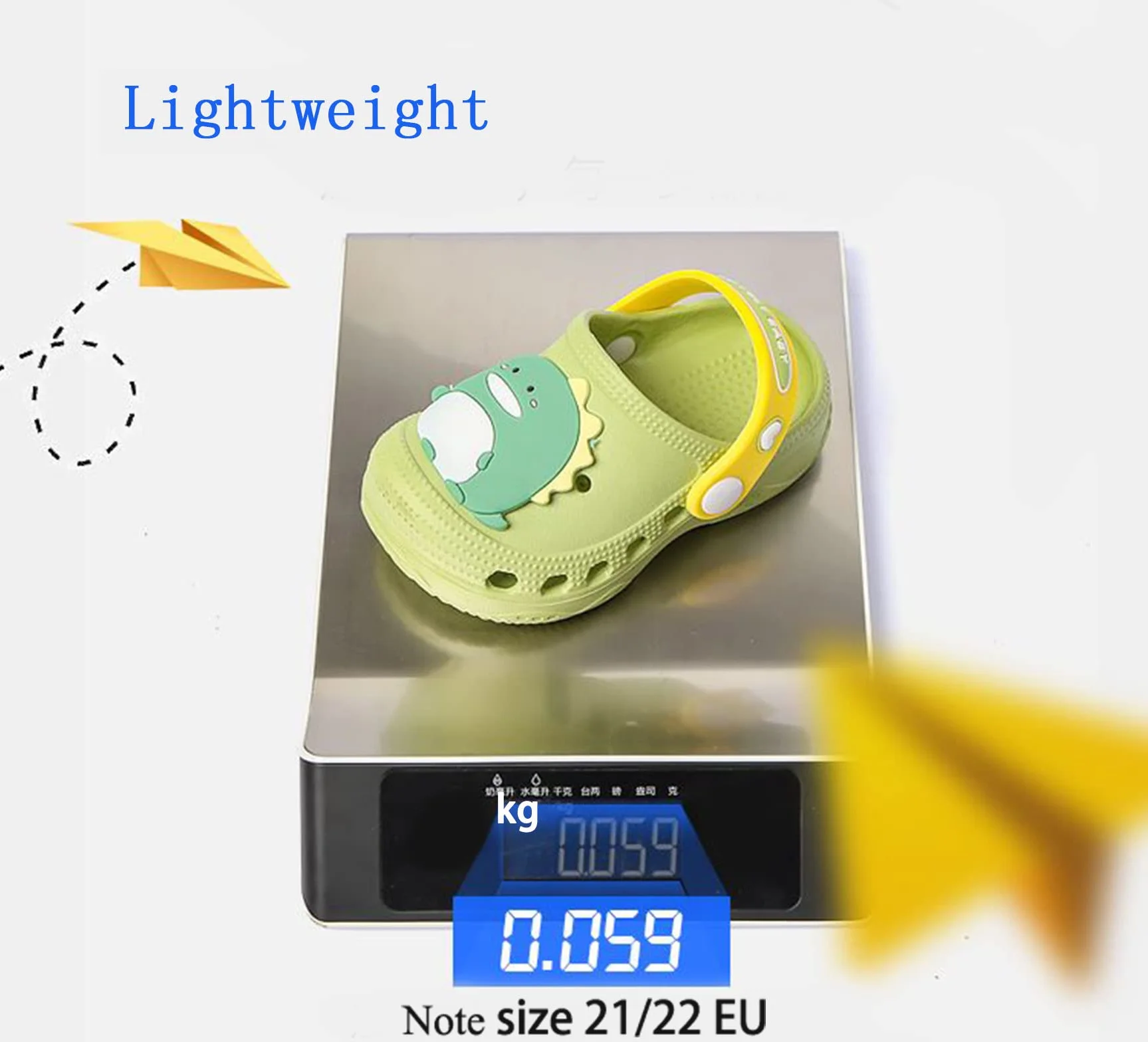 Zoccoli Sabot Bambini Antiscivolo Scarpe da Giardino Estate Sandali Spiaggia 21-29 EU