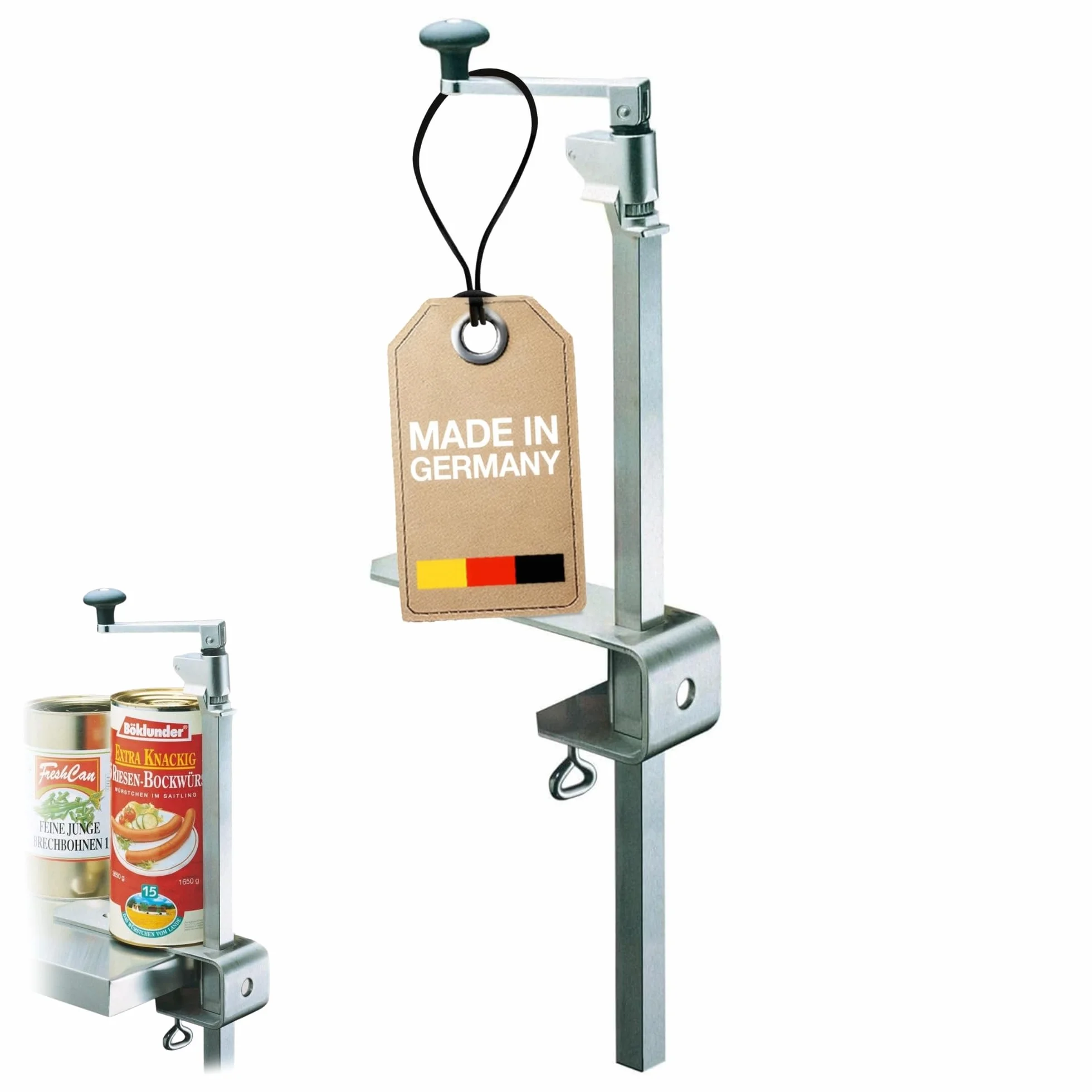 Westmark Sieger Clou 30 Apriscatole da montare al tavolo 84 cm Acciaio inox