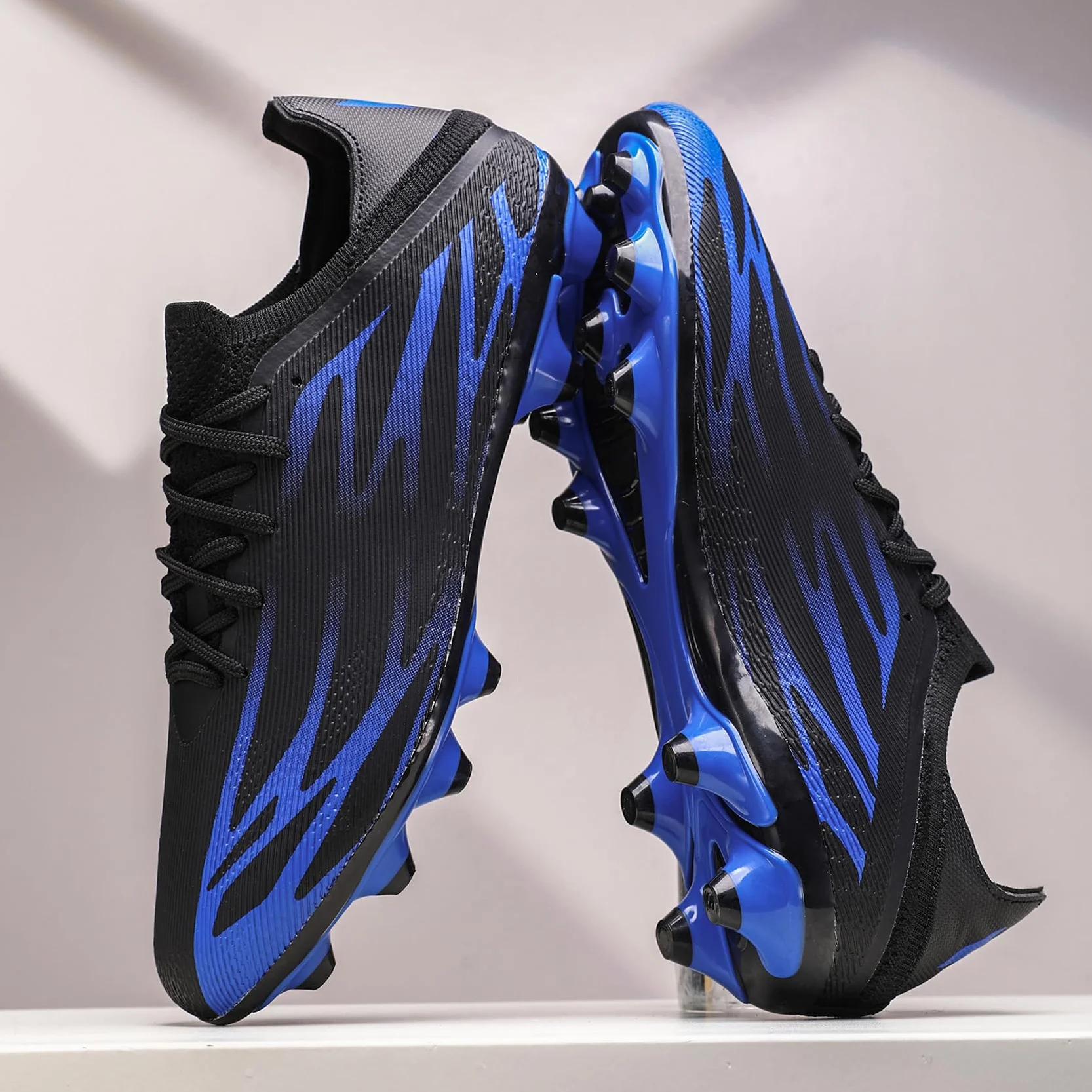 Scarpe da Calcio Uomo Scarpe da Calcetto Professionali Tacchetti Scarpe da Allenamento All'aperto Scarpe da Ginnastica