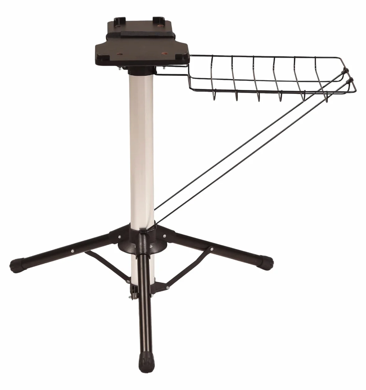 Speedypress Supporto per pressa da stiro a vapore Mega Silver, 64 cm, argento/nero