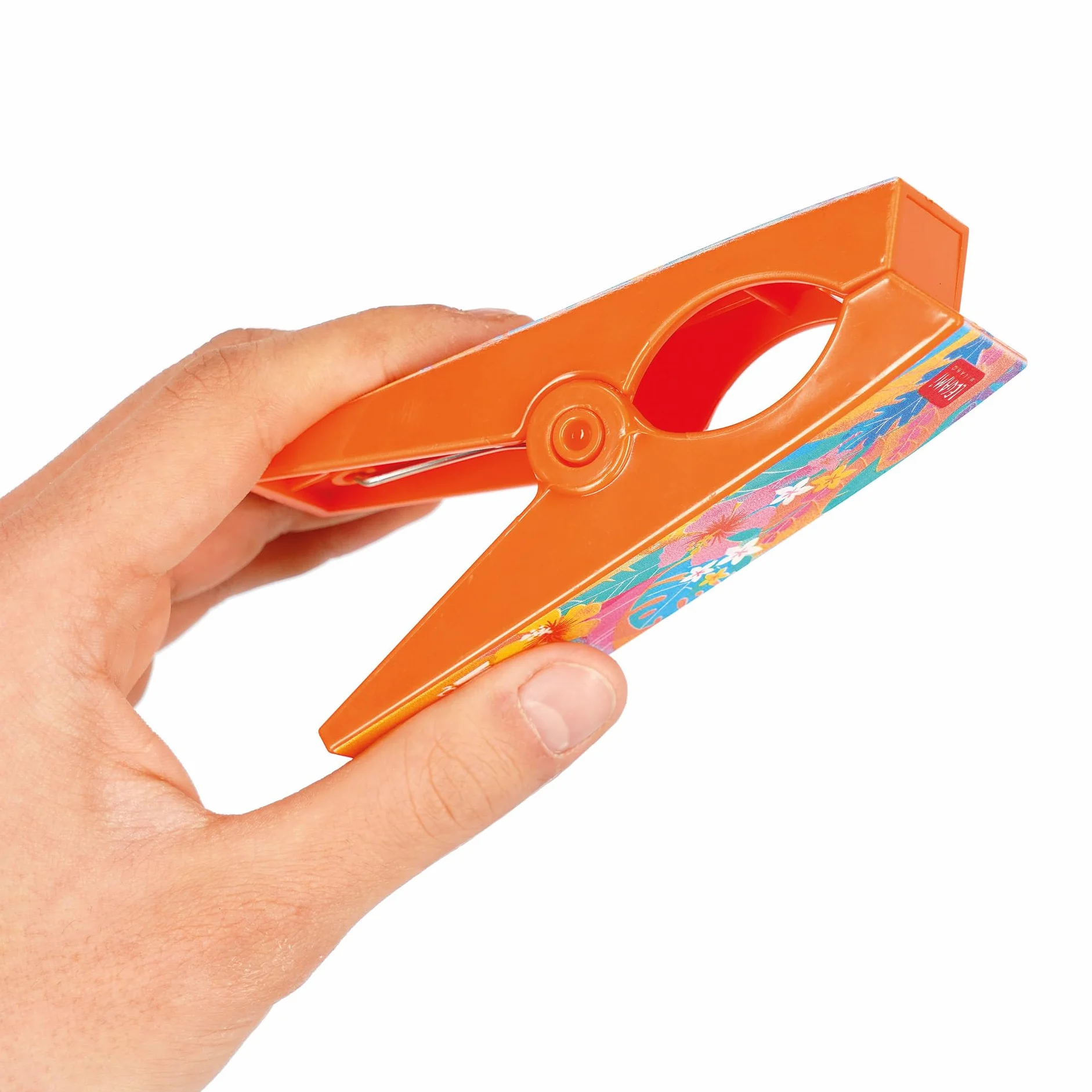 Legami - Set Mollette Ferma Telo Mare, 2 Mollettoni Colorati per Asciugamano da Spiaggia, per Bucato, Lettino, Sdraio, Sedie da Piscina, per Evitare che il Tuo Telo Voli Via