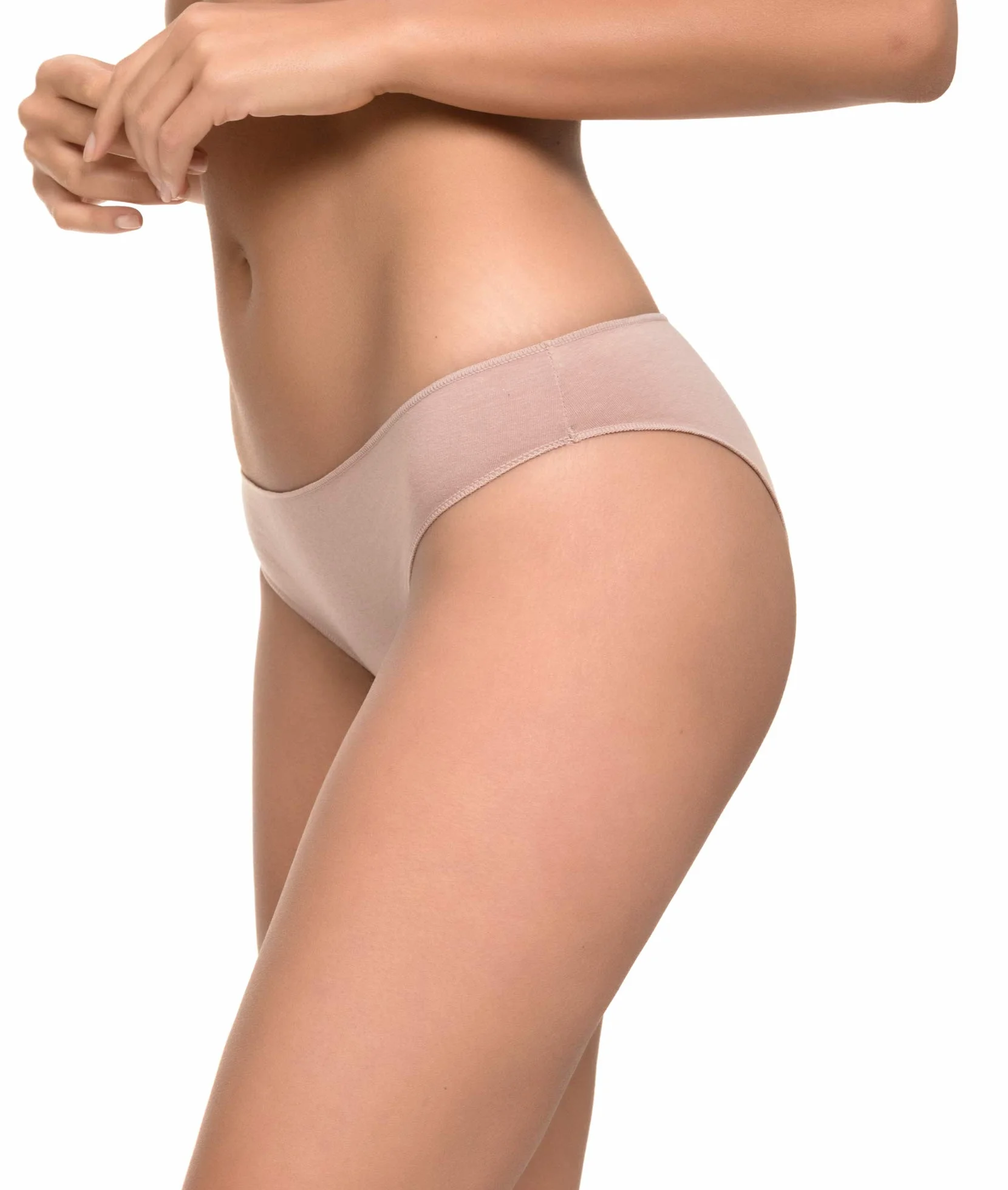 Channo Culotte Donna in Cotone 6 Pezzi - Mutande Brasiliane Traspiranti con Colorazione Resistente, Slip Intimo Comodo