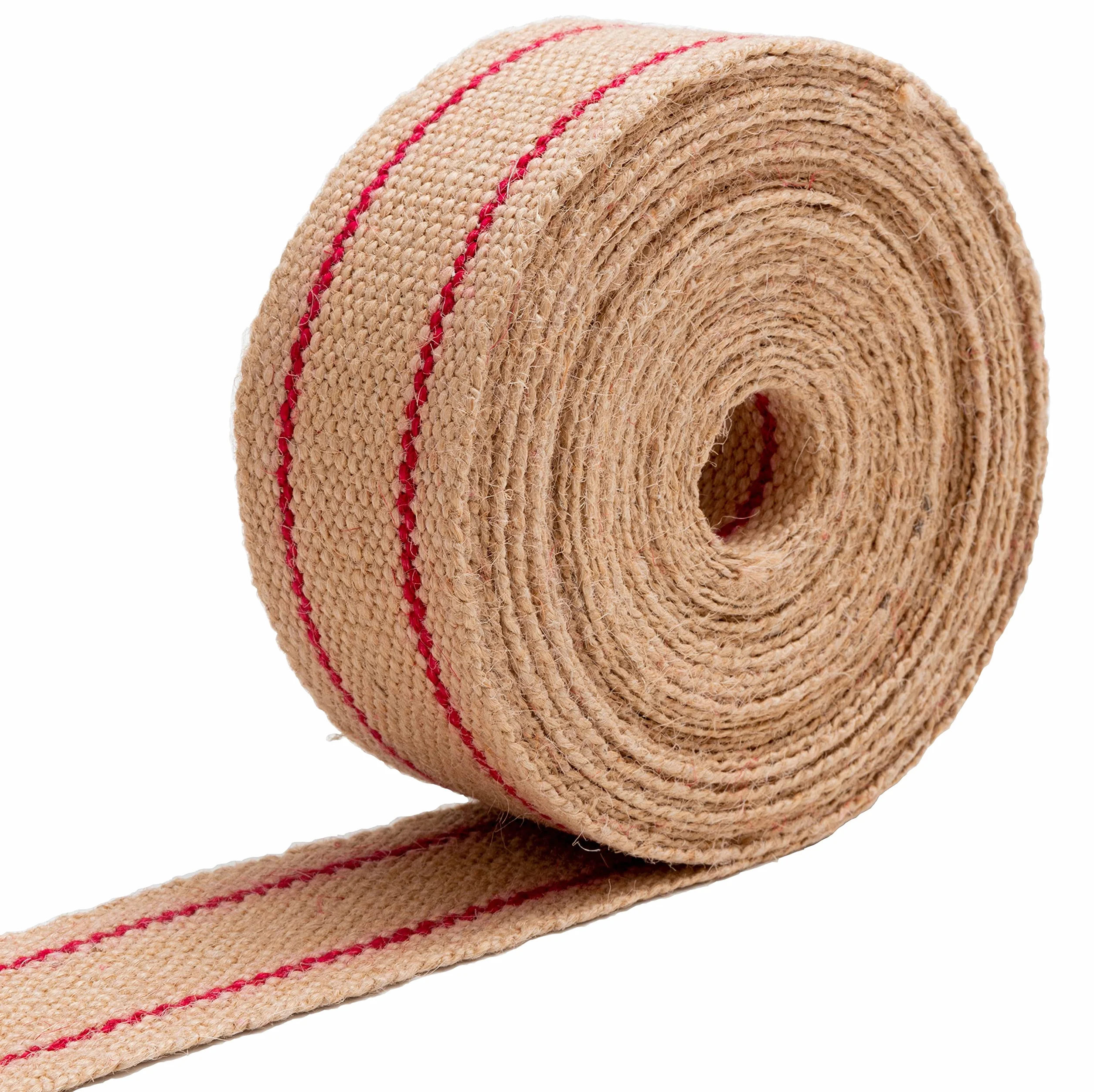 Cinghia in Juta Iuta 50 mm x 10 m Made in Italy – Corda Professionale per Fai da Te, Tappezzeria, Fissaggio Mobili