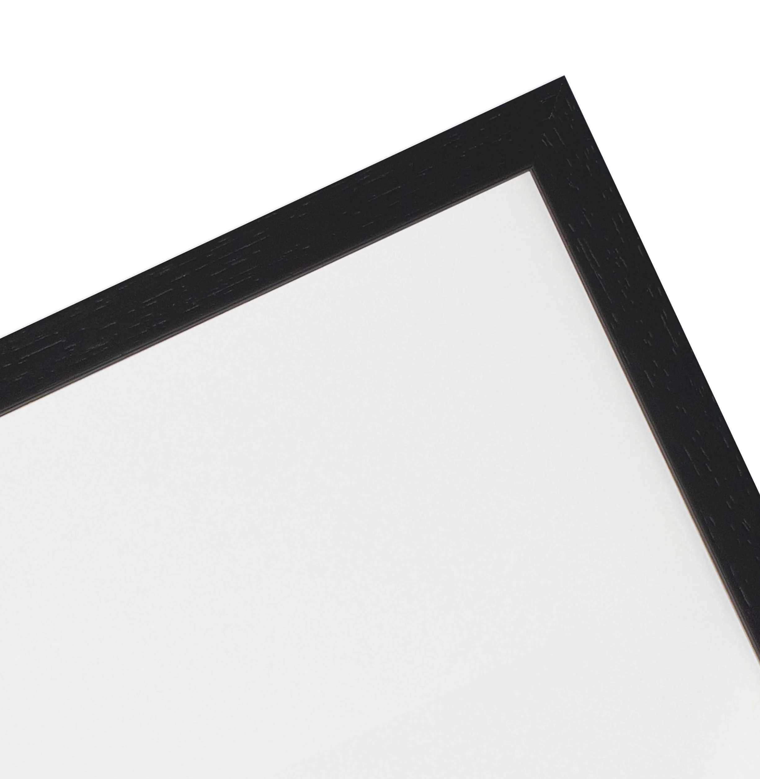 VIVAN Riquadro Cornice Nero Opaco 52x72 Cornice esterna 49x69 Cornice interna