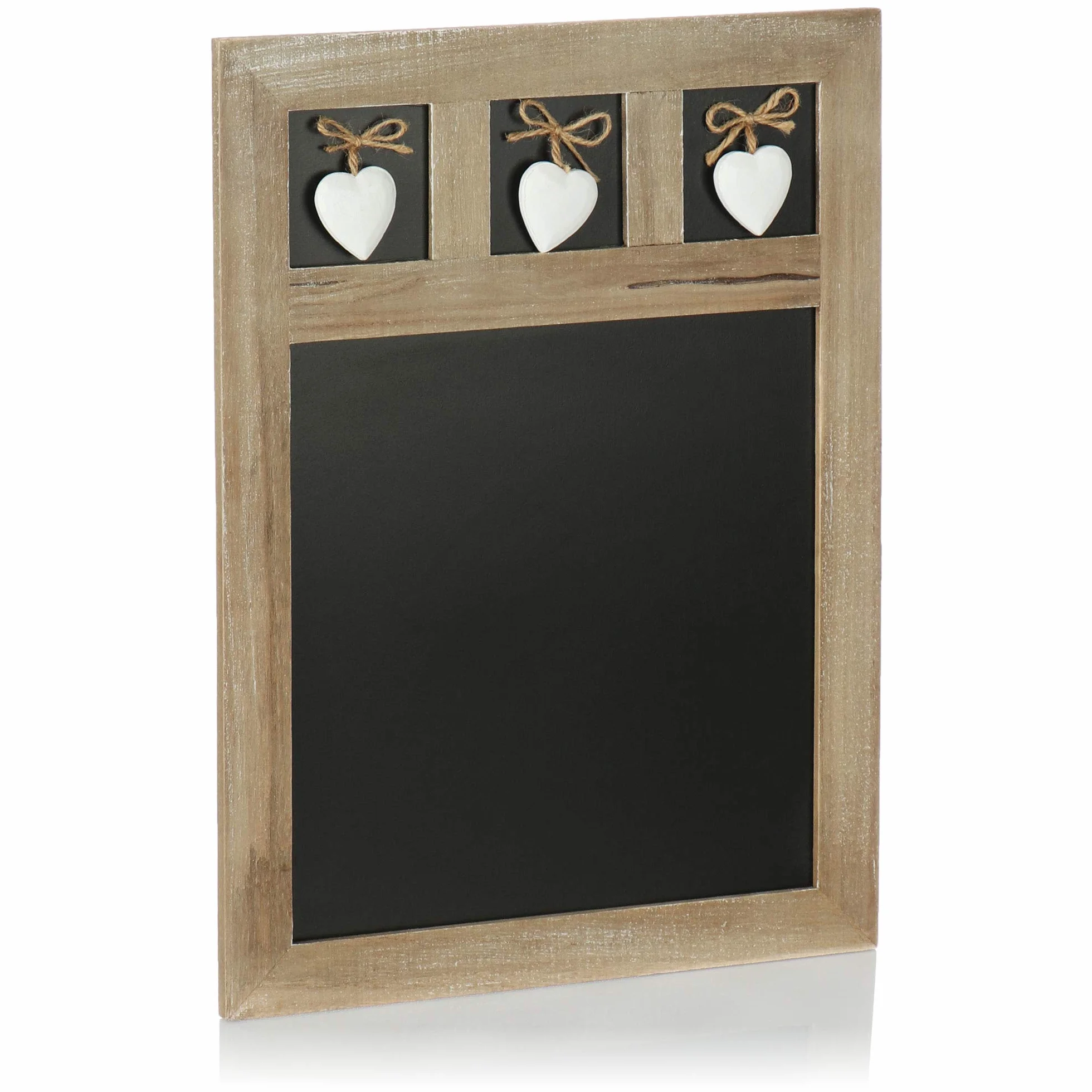 COM-FOUR® Lavagna per appendere - lavagna decorativa per scrivere - Lavagna per scrivere promemoria - 40 x 30 cm (01 pezzo - 40 x 30 cm)
